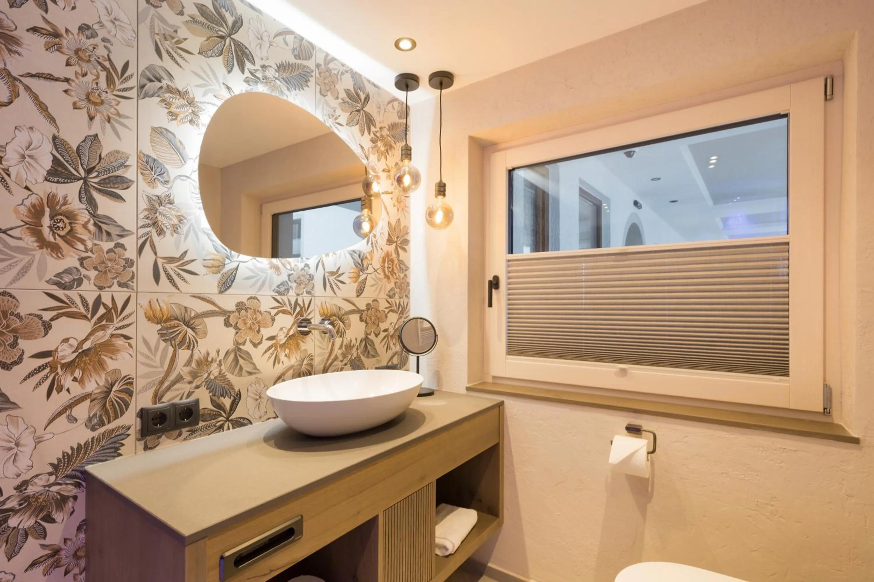 Bathroom in Hotel Garni Landhaus Platzer