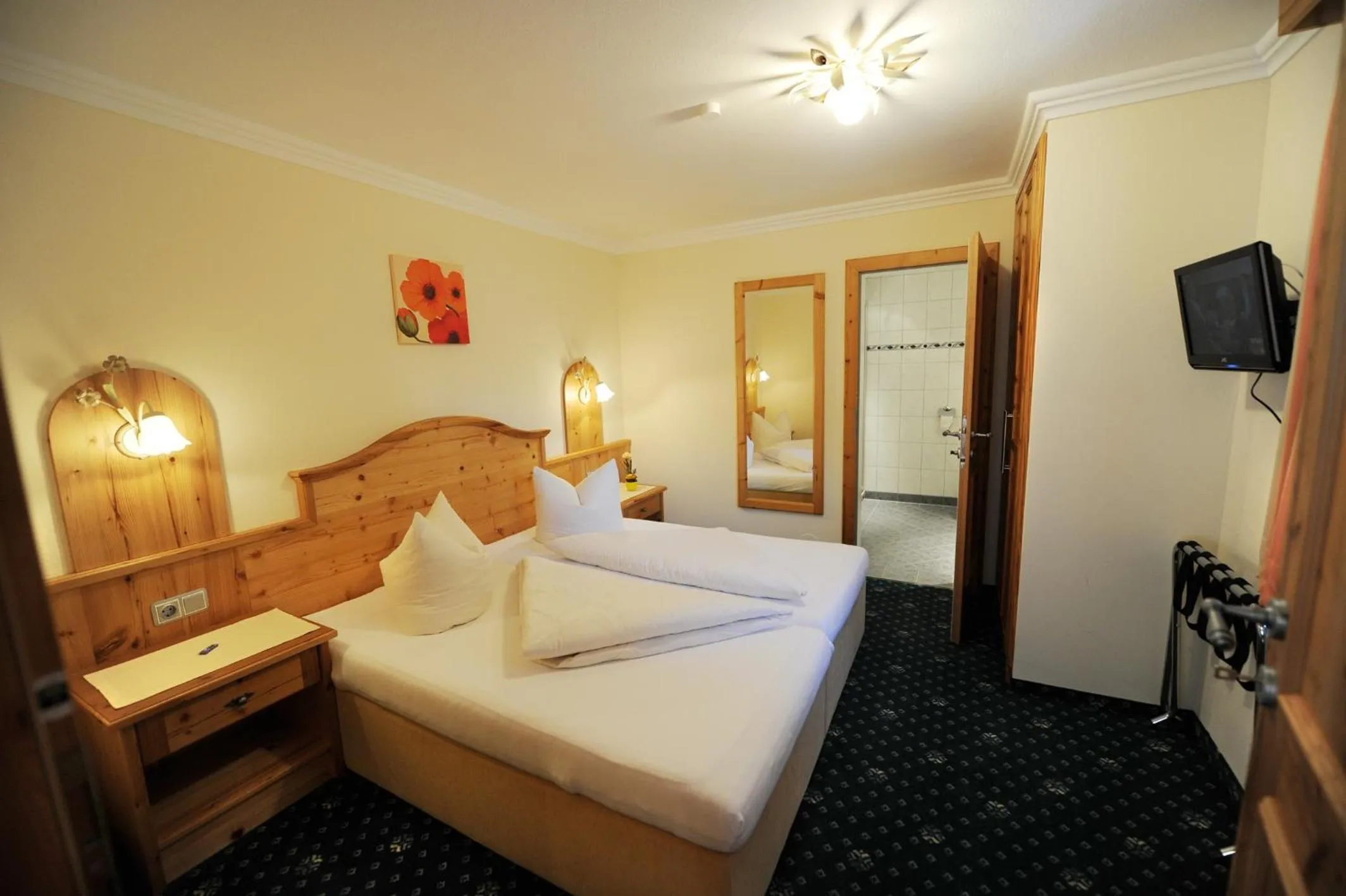 Bed in Hotel Garni Landhaus Platzer