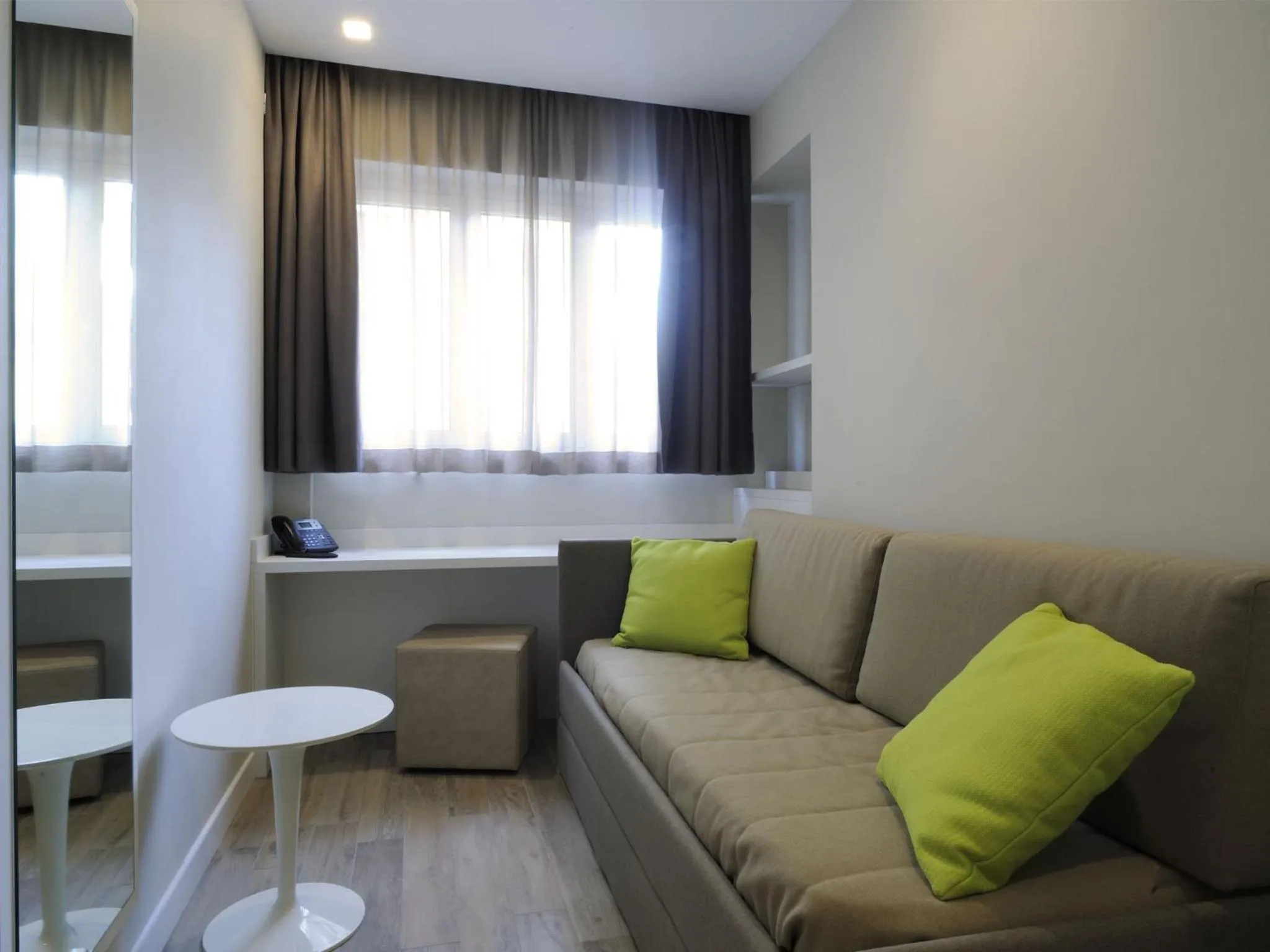 Bed in Hotel Concordia