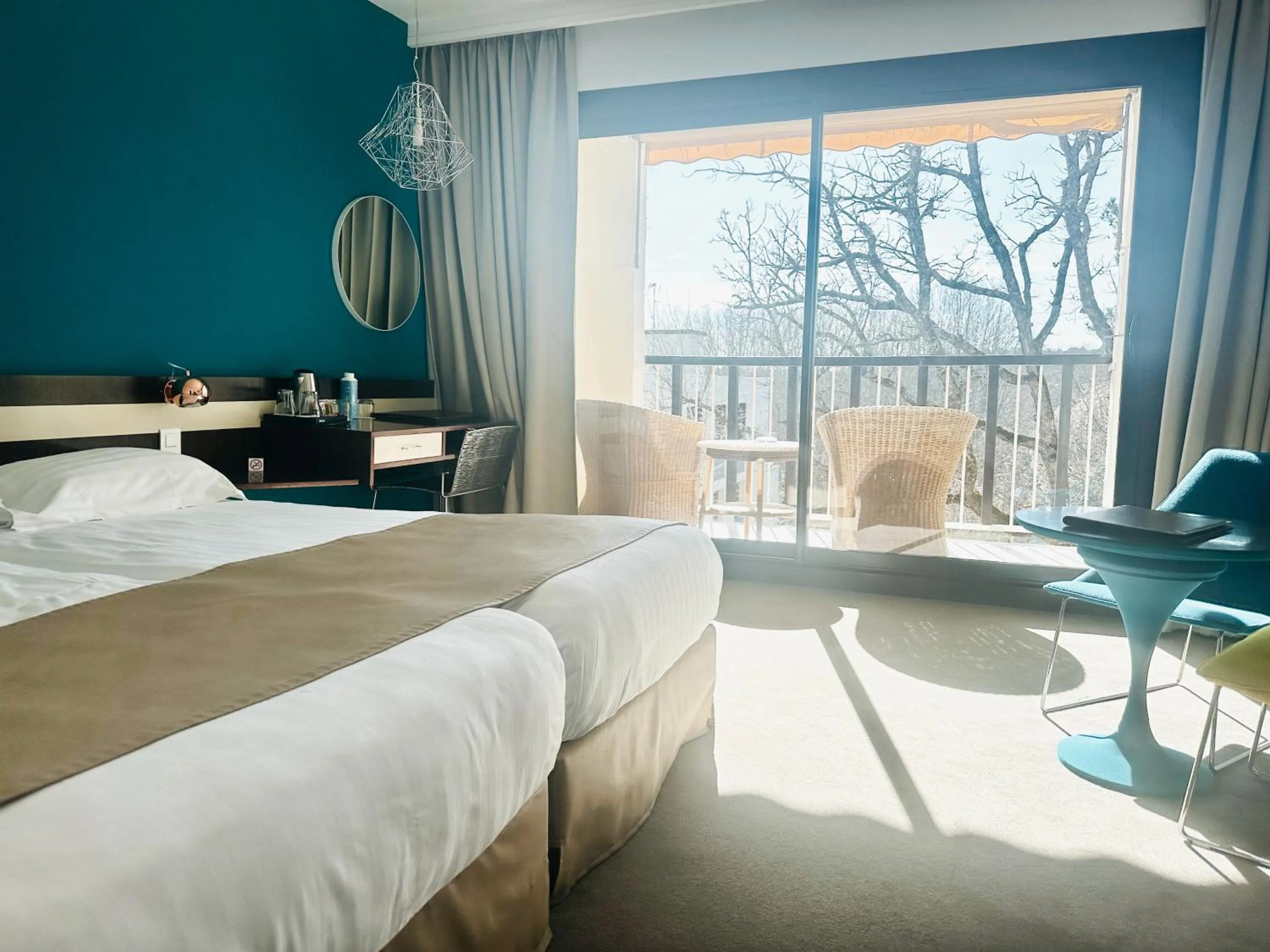 Bedroom, Bed in Villa Borghese, The Originals Relais