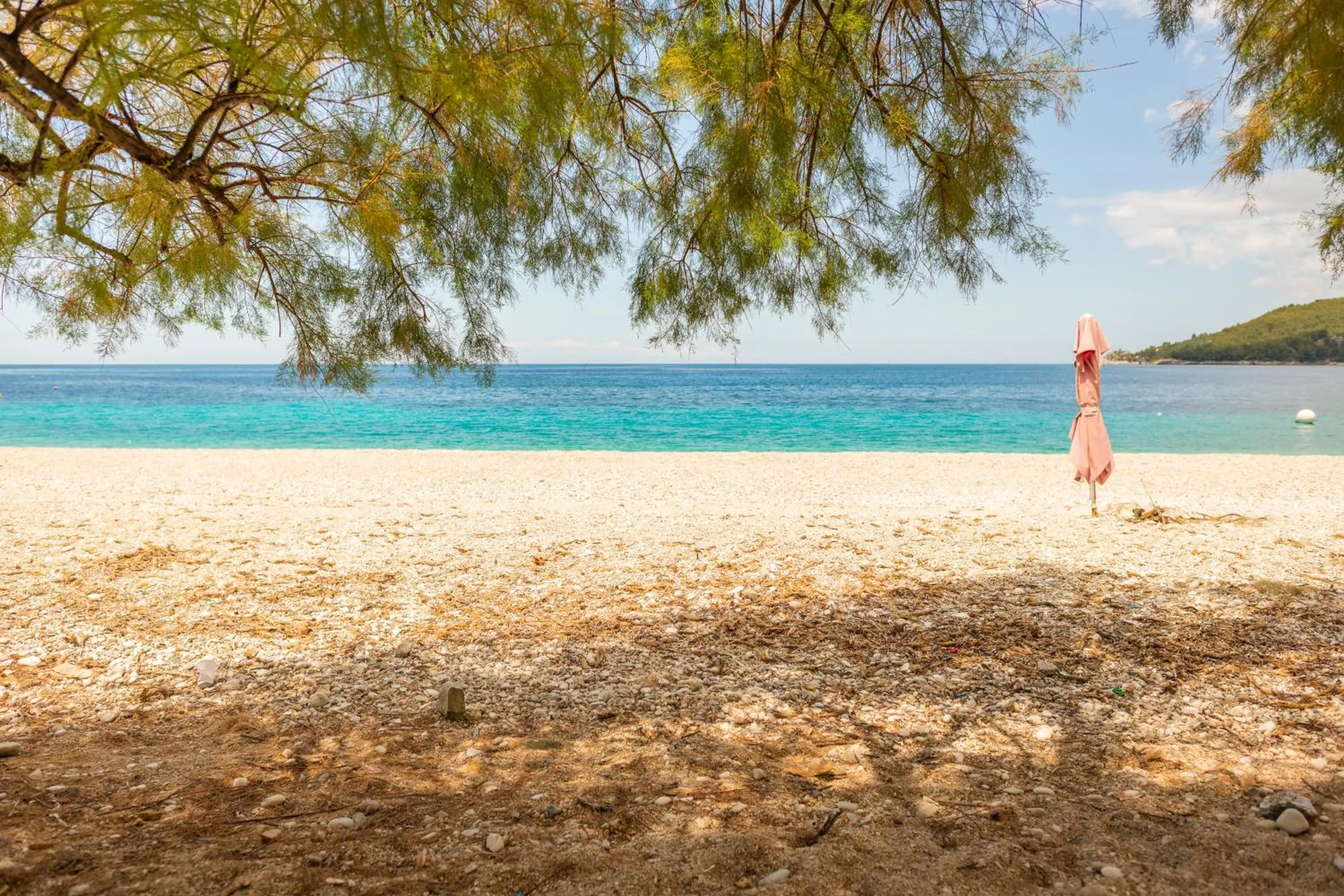 Beach in Sea Apartments Himare
