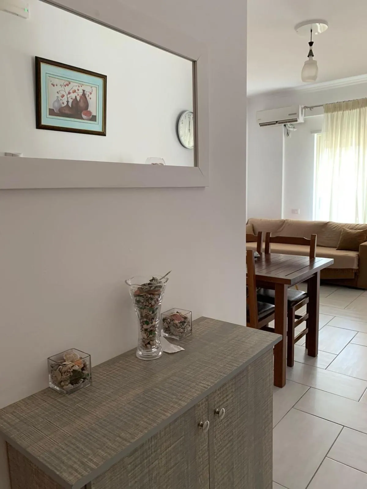 Living room in Sea Apartments Himare