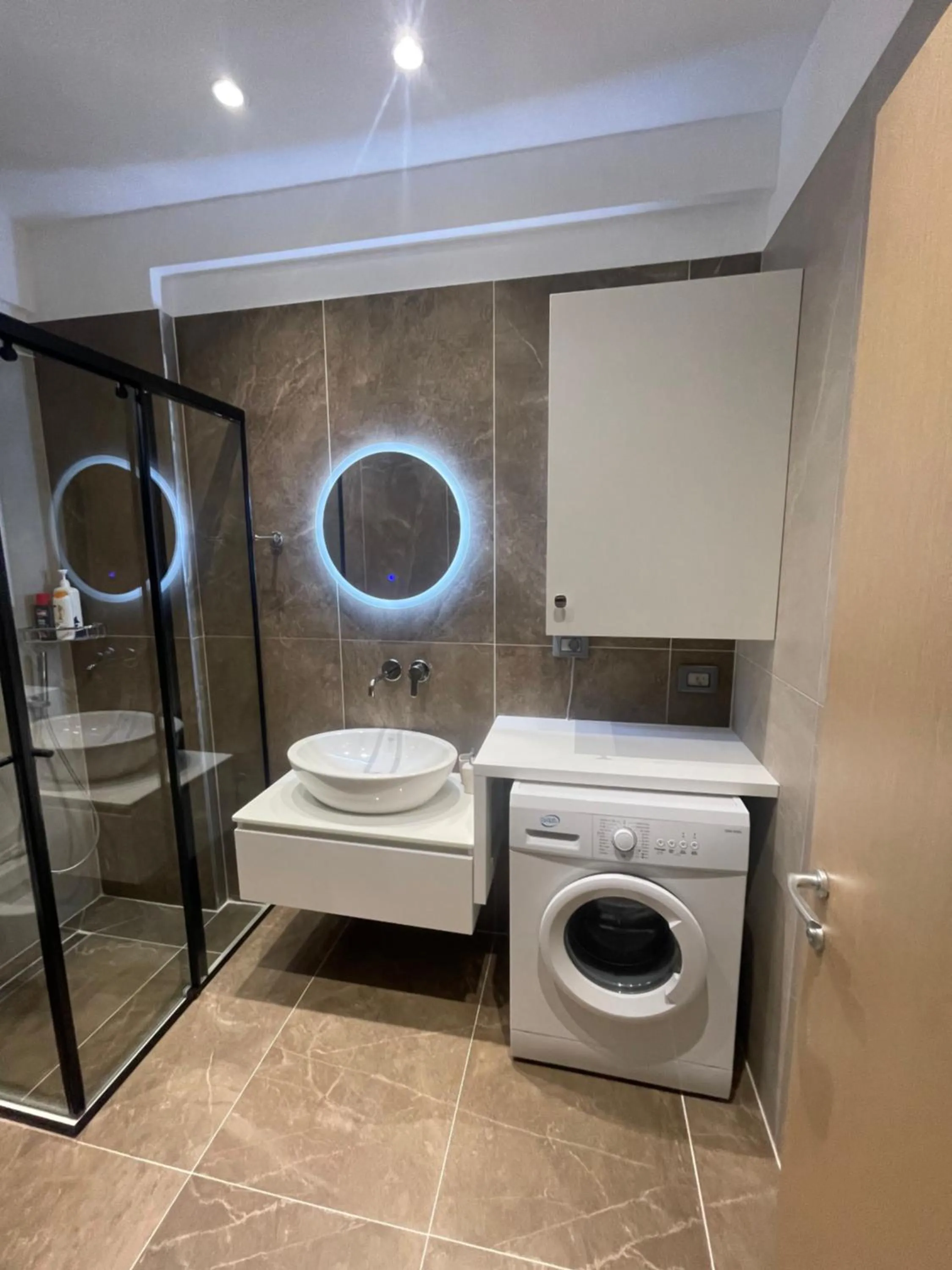 Bathroom in Sea Apartments Himare