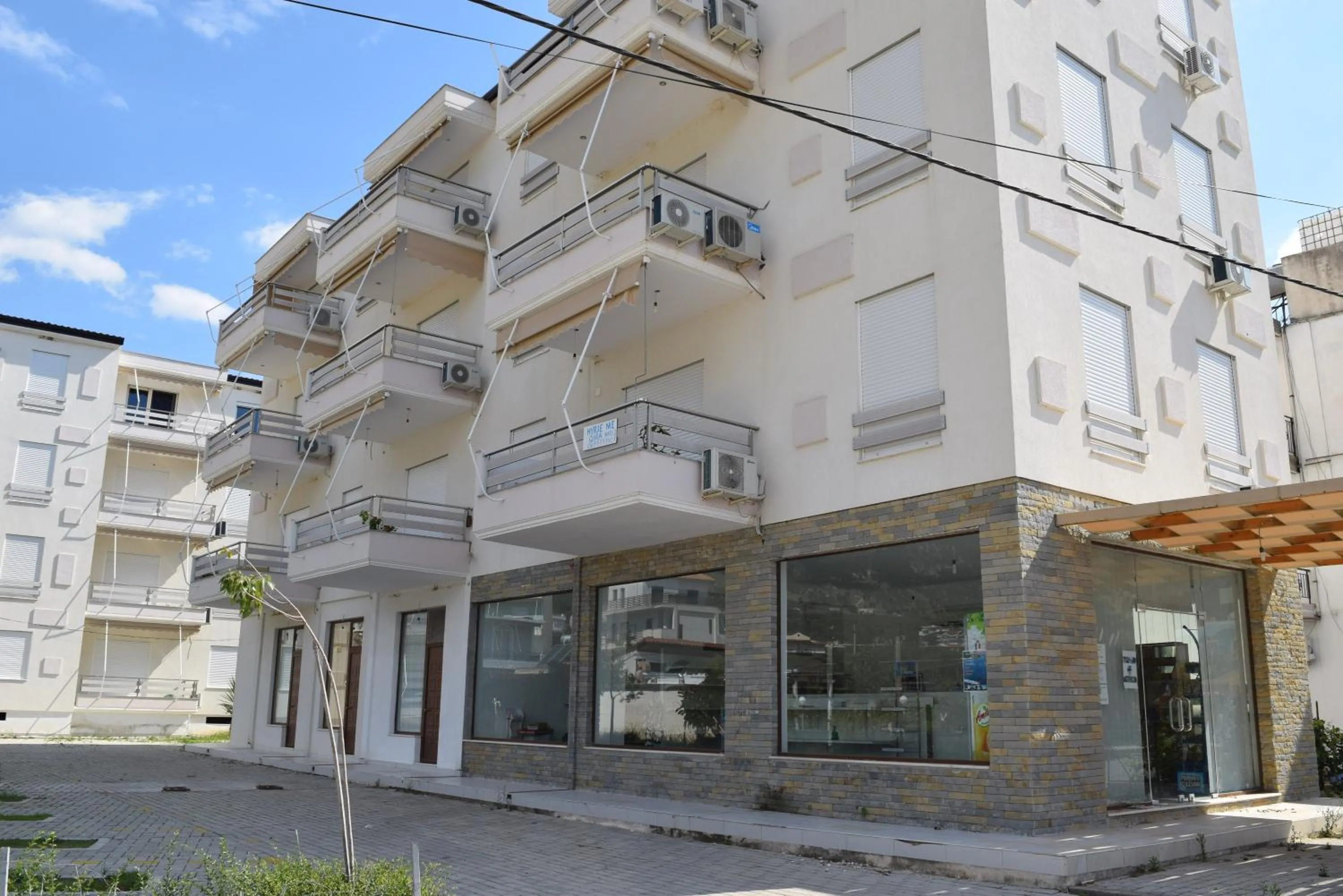 Facade/entrance in Sea Apartments Himare