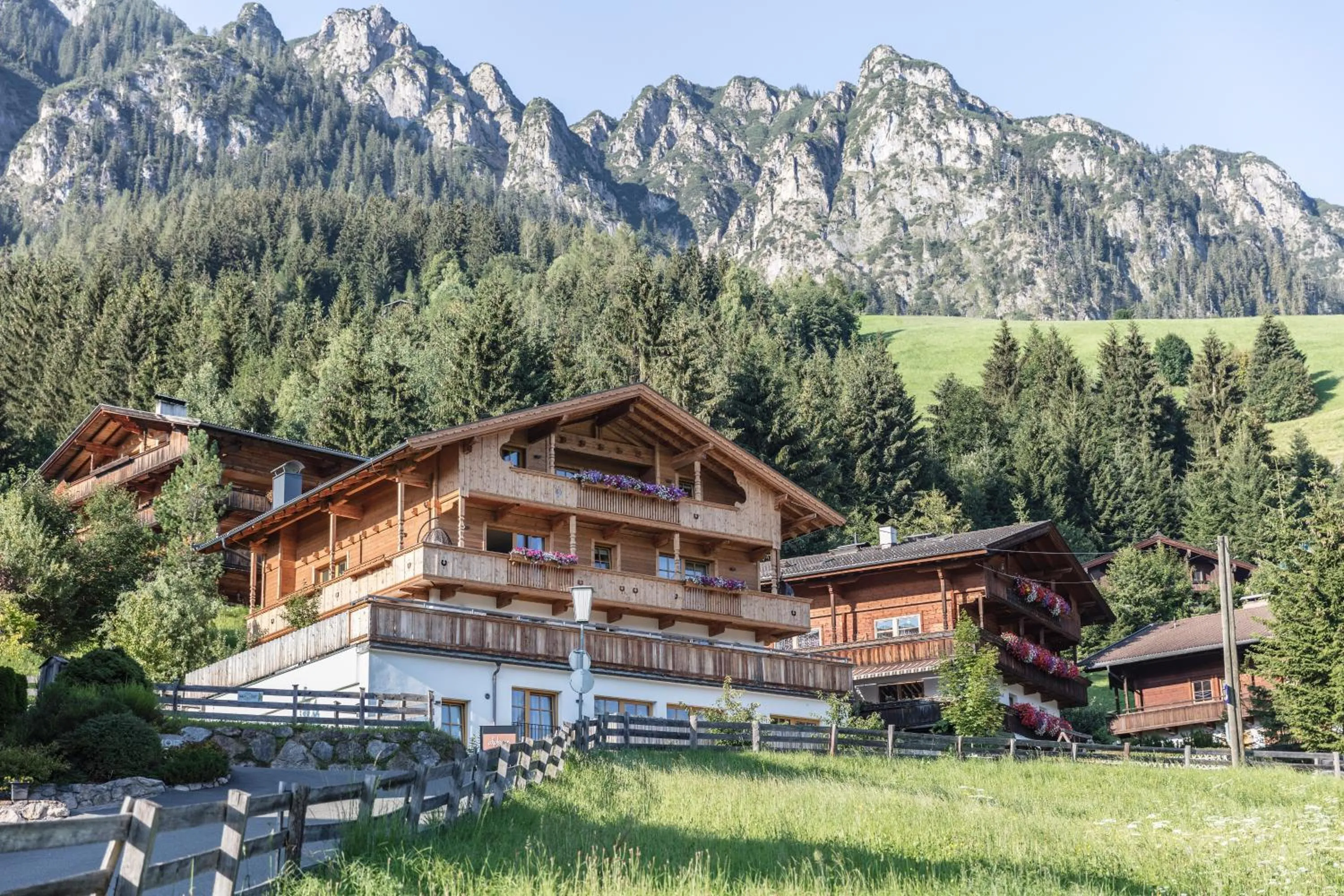 Property building in Alpbach Lodge Chalet Superior
