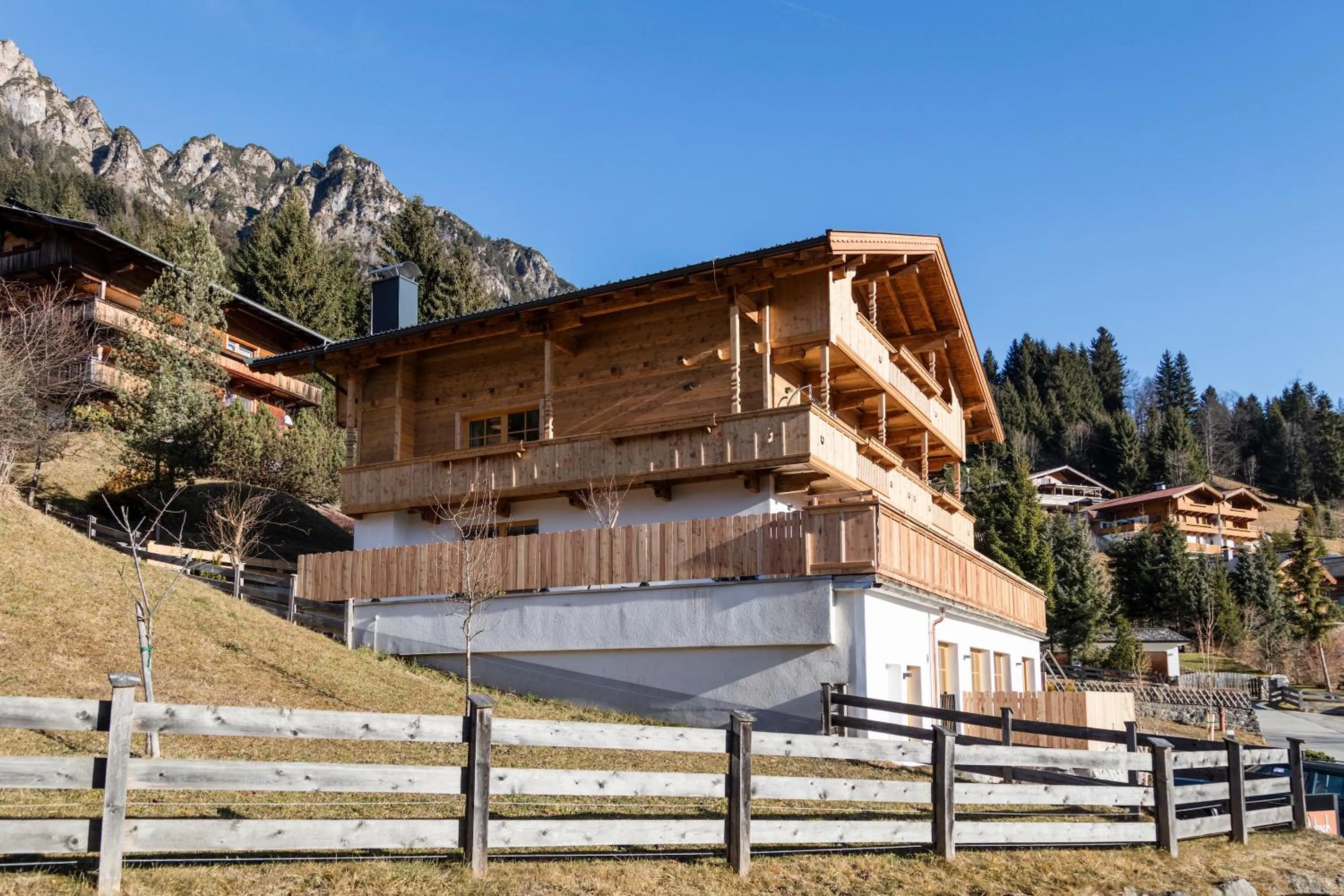 Property building in Alpbach Lodge Chalet Superior