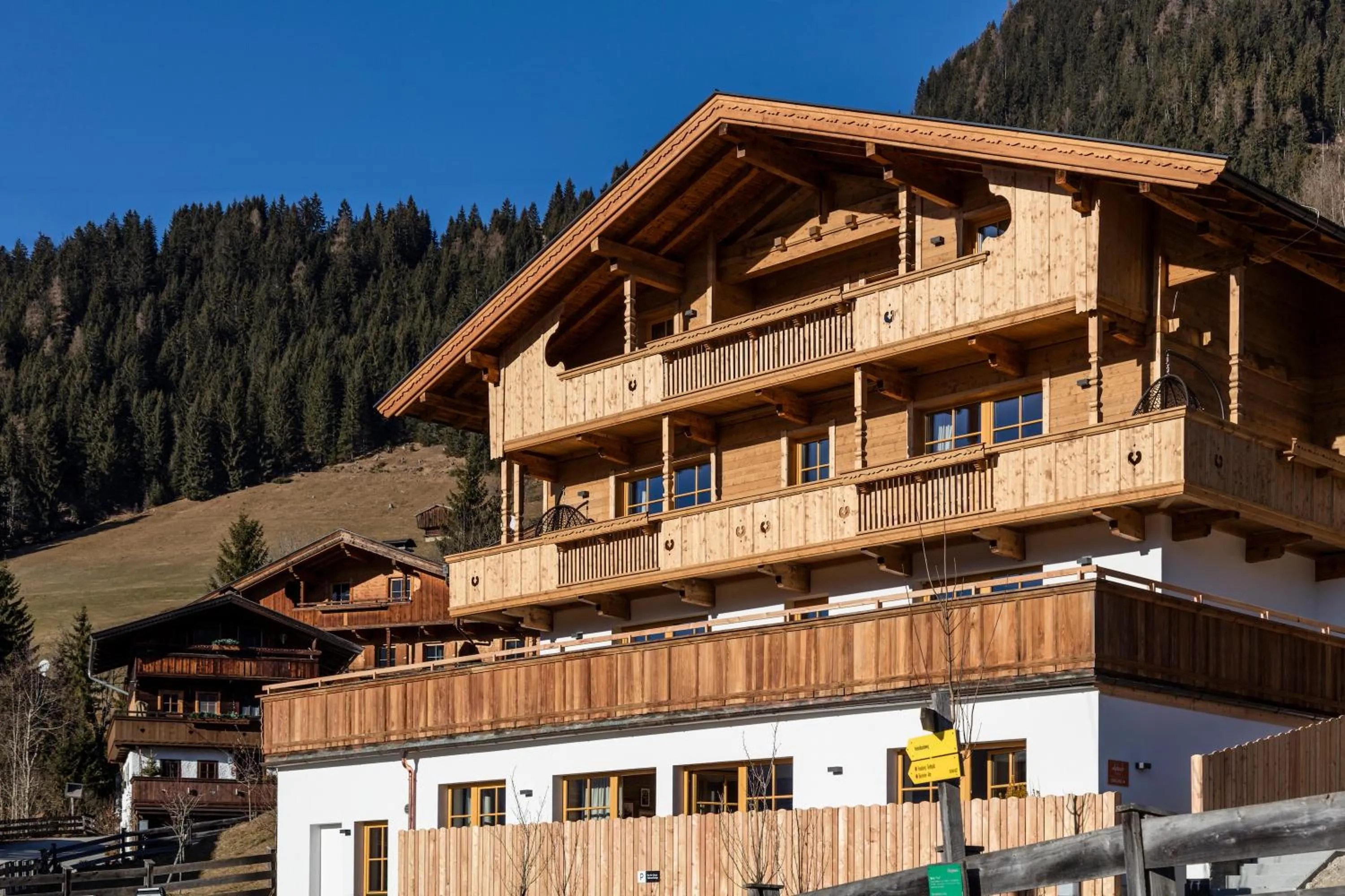 Facade/entrance in Alpbach Lodge Chalet Superior