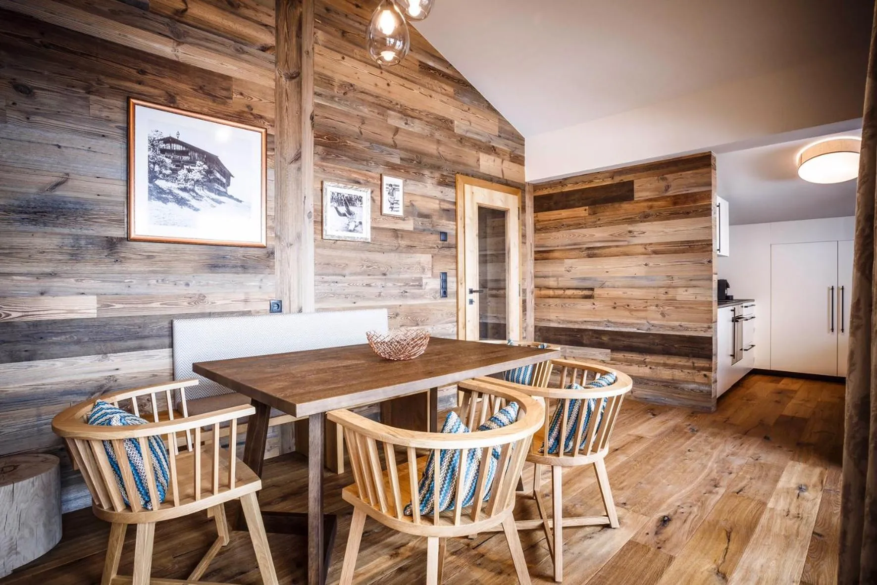 Kitchen or kitchenette in Alpbach Lodge Chalet Superior
