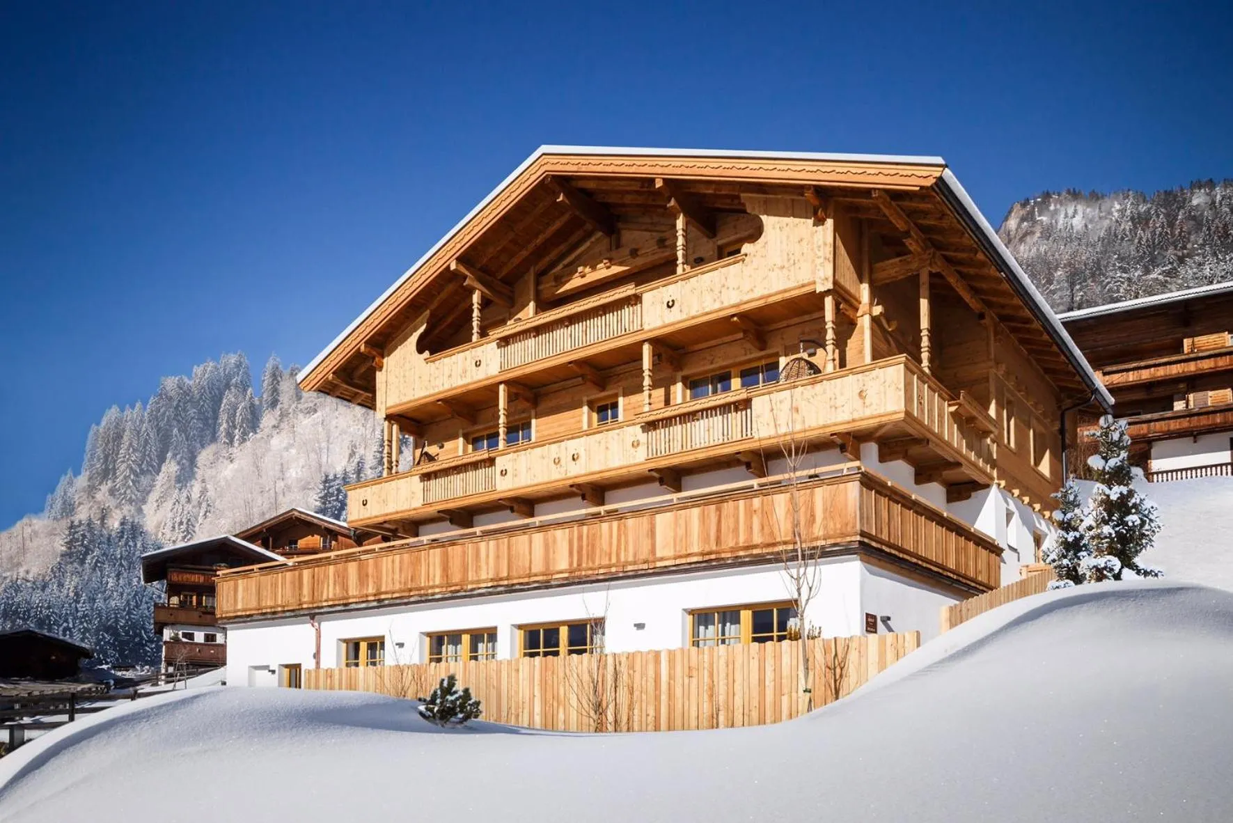 Facade/entrance in Alpbach Lodge Chalet Superior