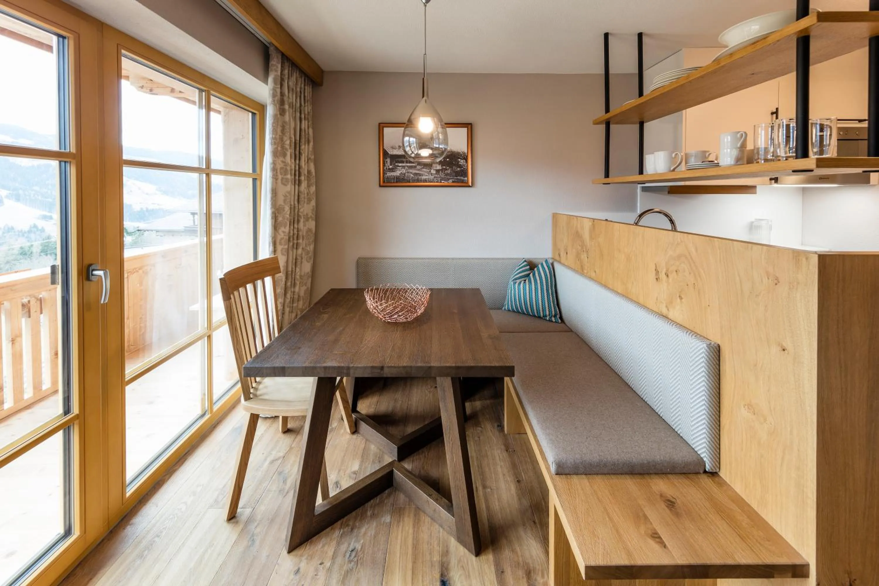 Kitchen or kitchenette in Alpbach Lodge Chalet Superior