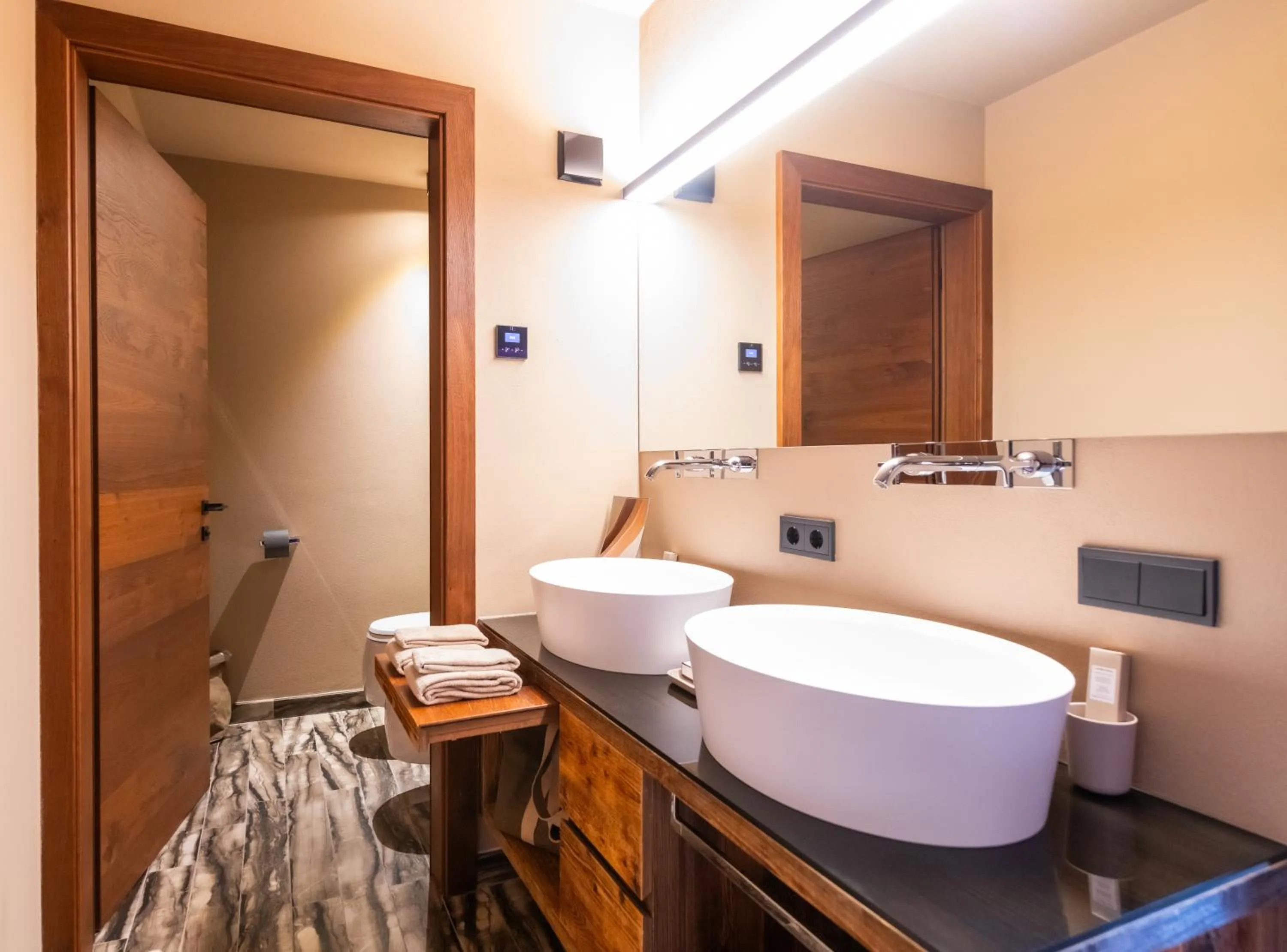 Bathroom in Hotel Montchalet