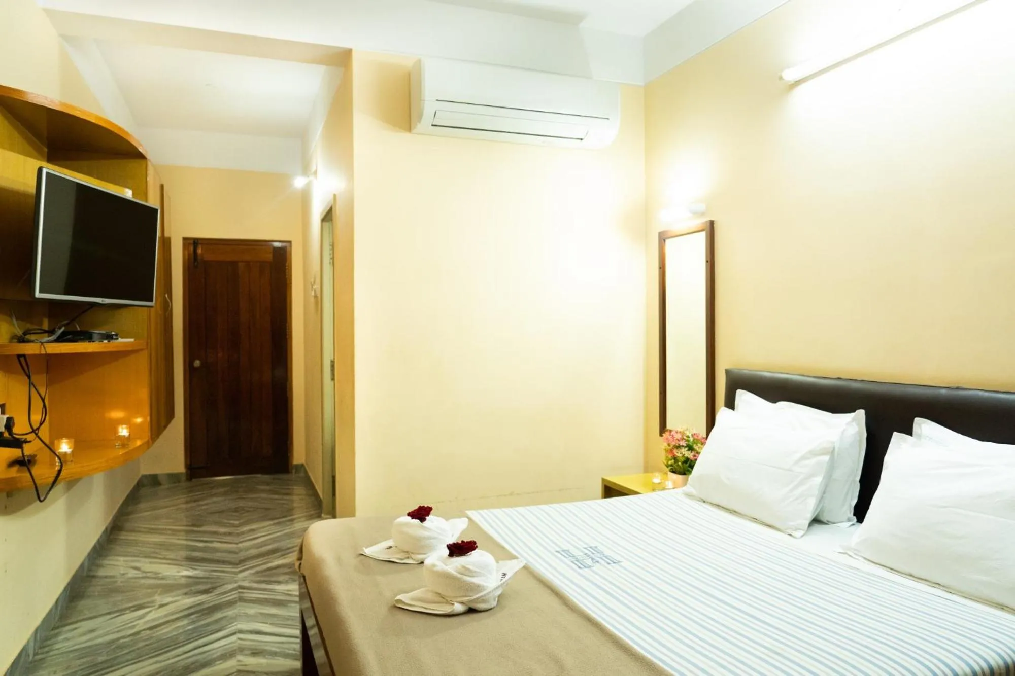 Bed in Hotel Victoriyah