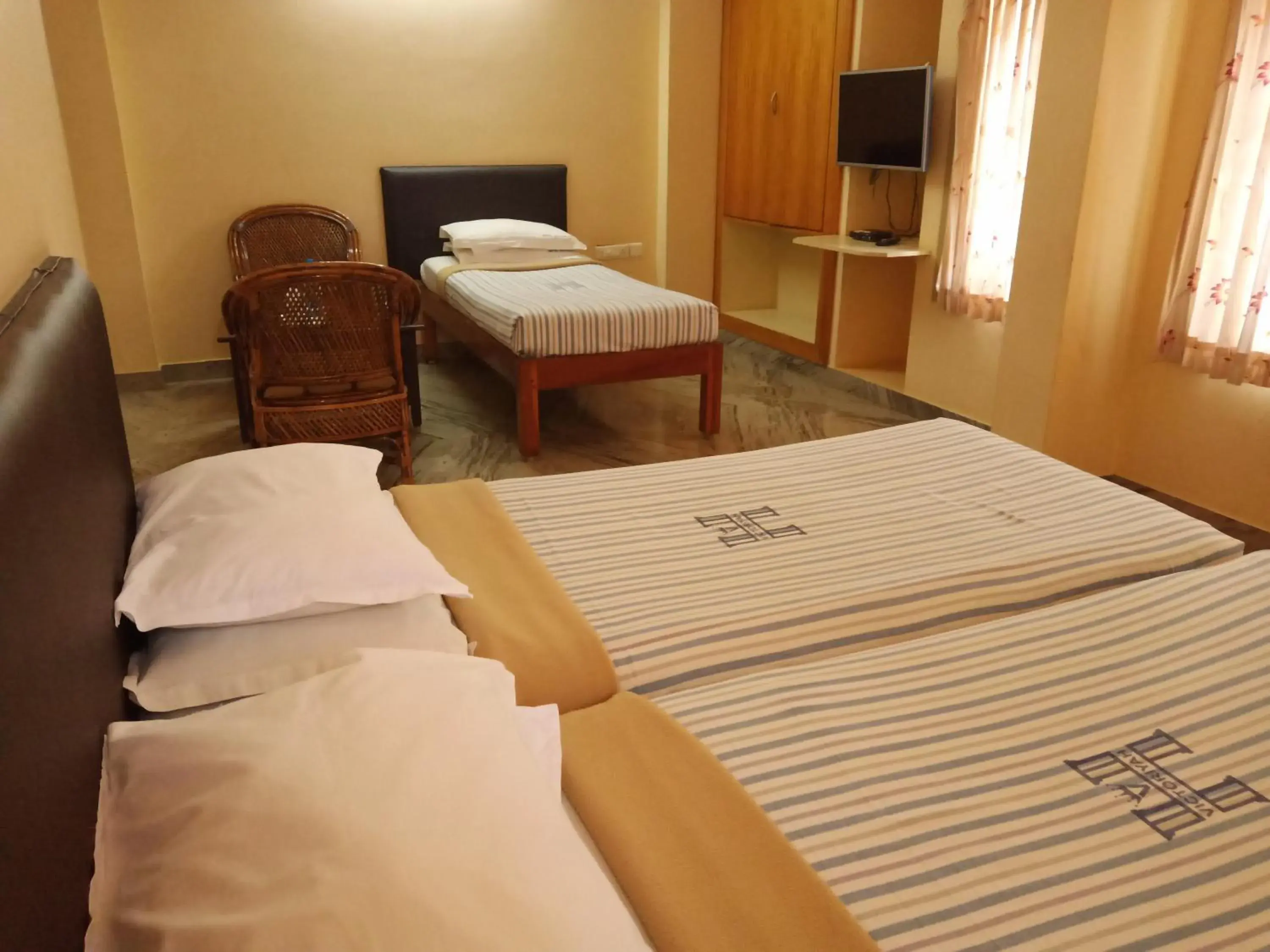 Bed in Hotel Victoriyah Bed in Hotel Victoriyah