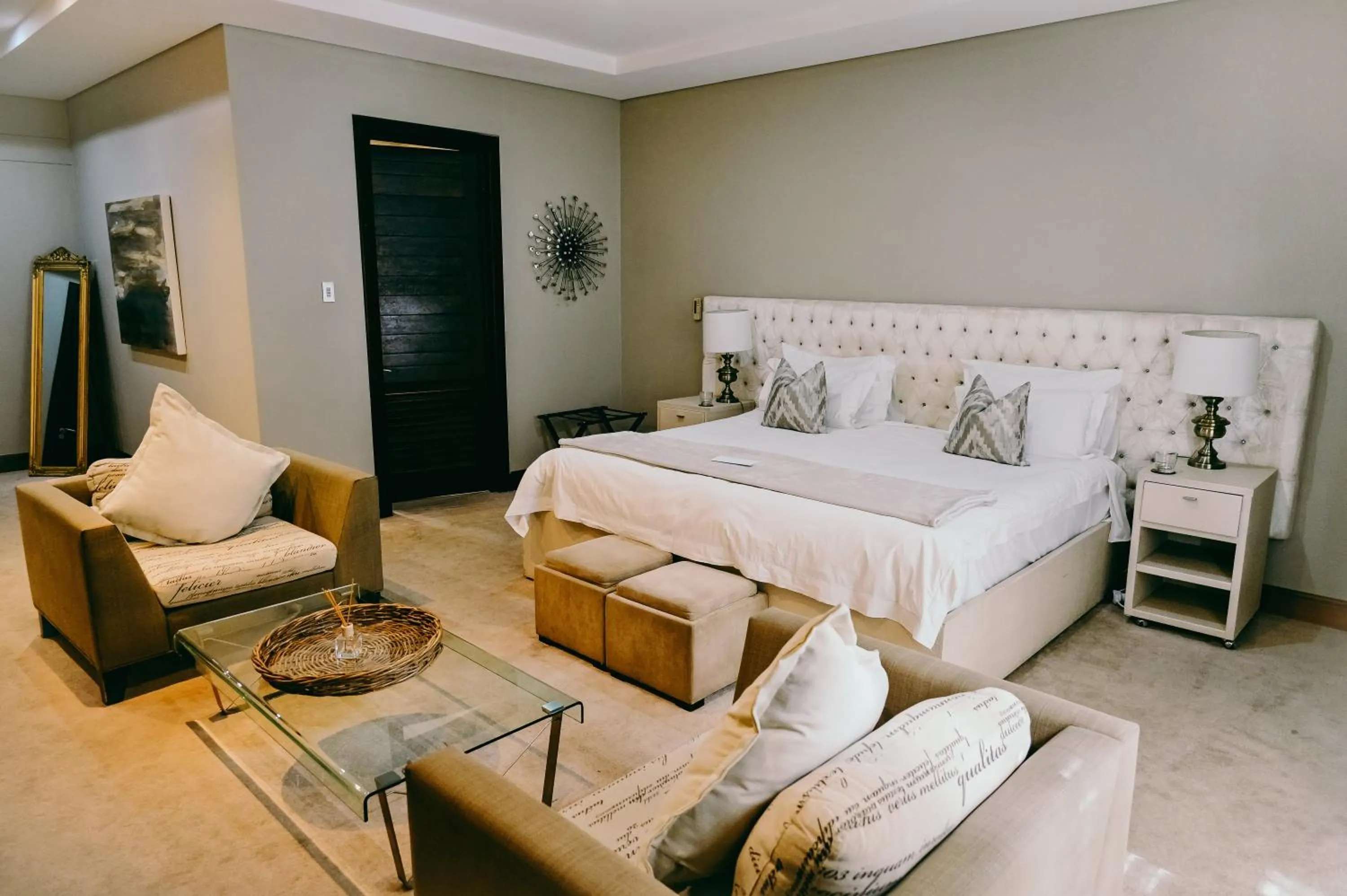 Bed in Tredenham Boutique Hotel