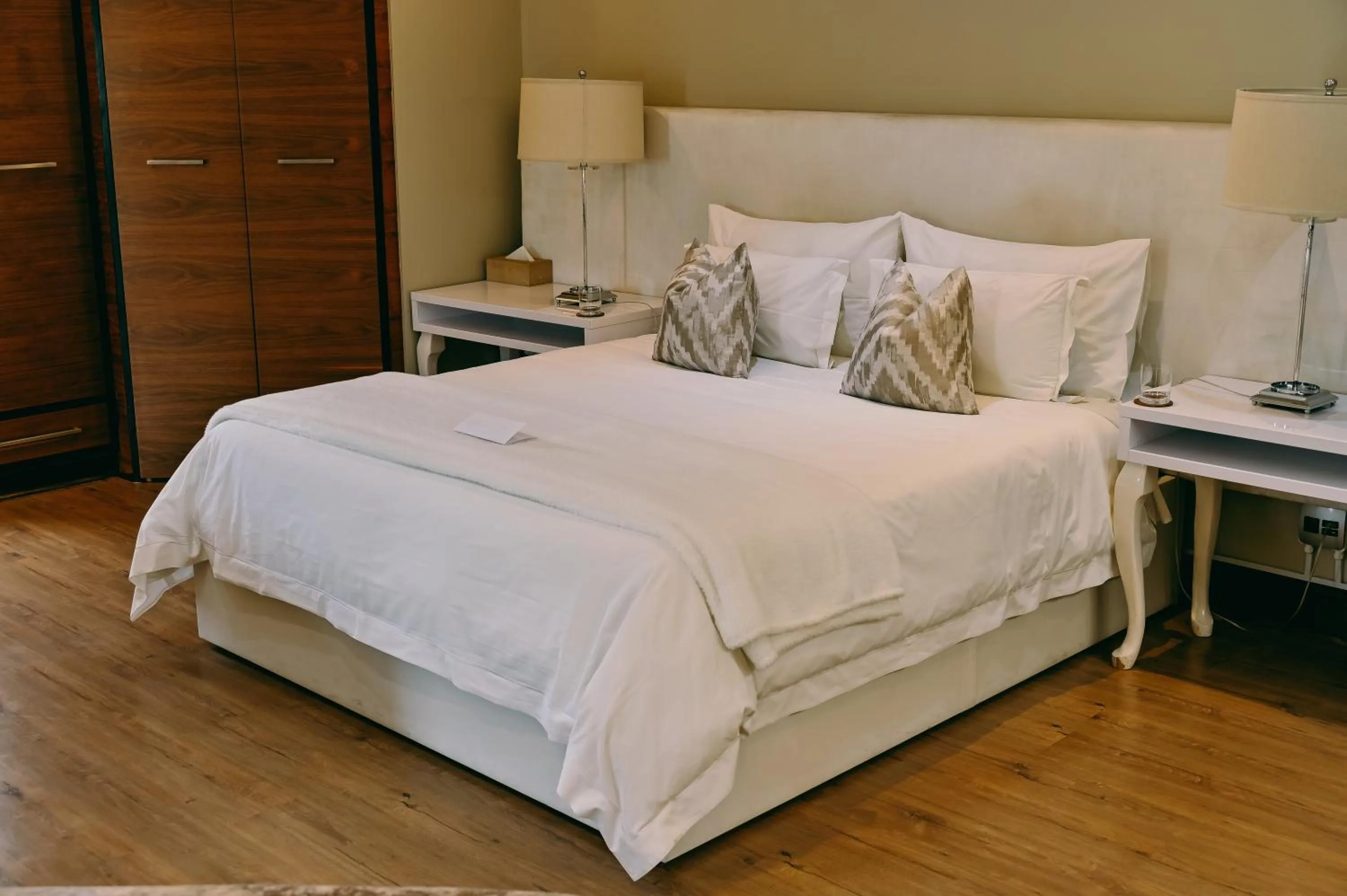 Bed in Tredenham Boutique Hotel