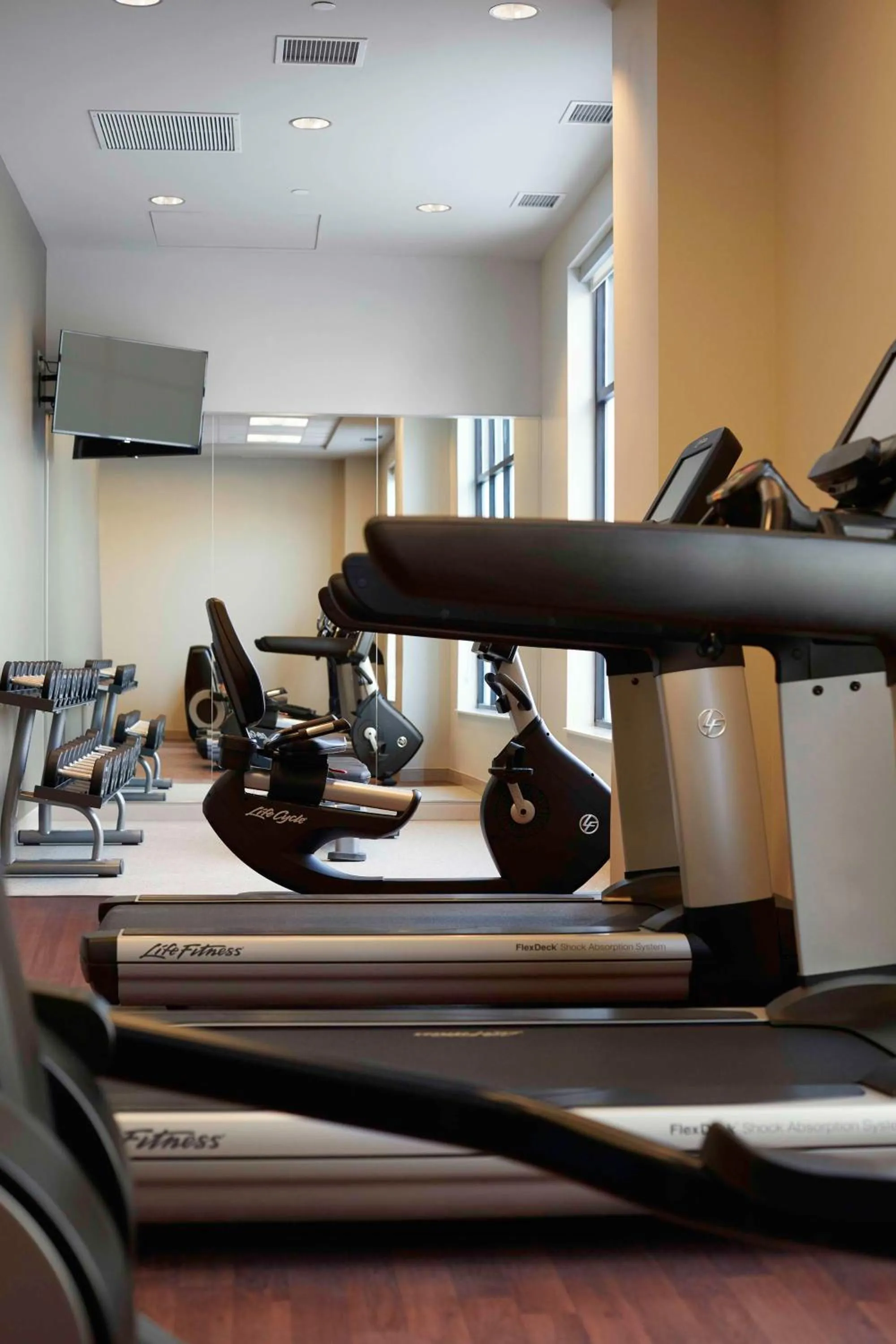 Fitness centre/facilities in Hilton Garden Inn Minneapolis - University Area