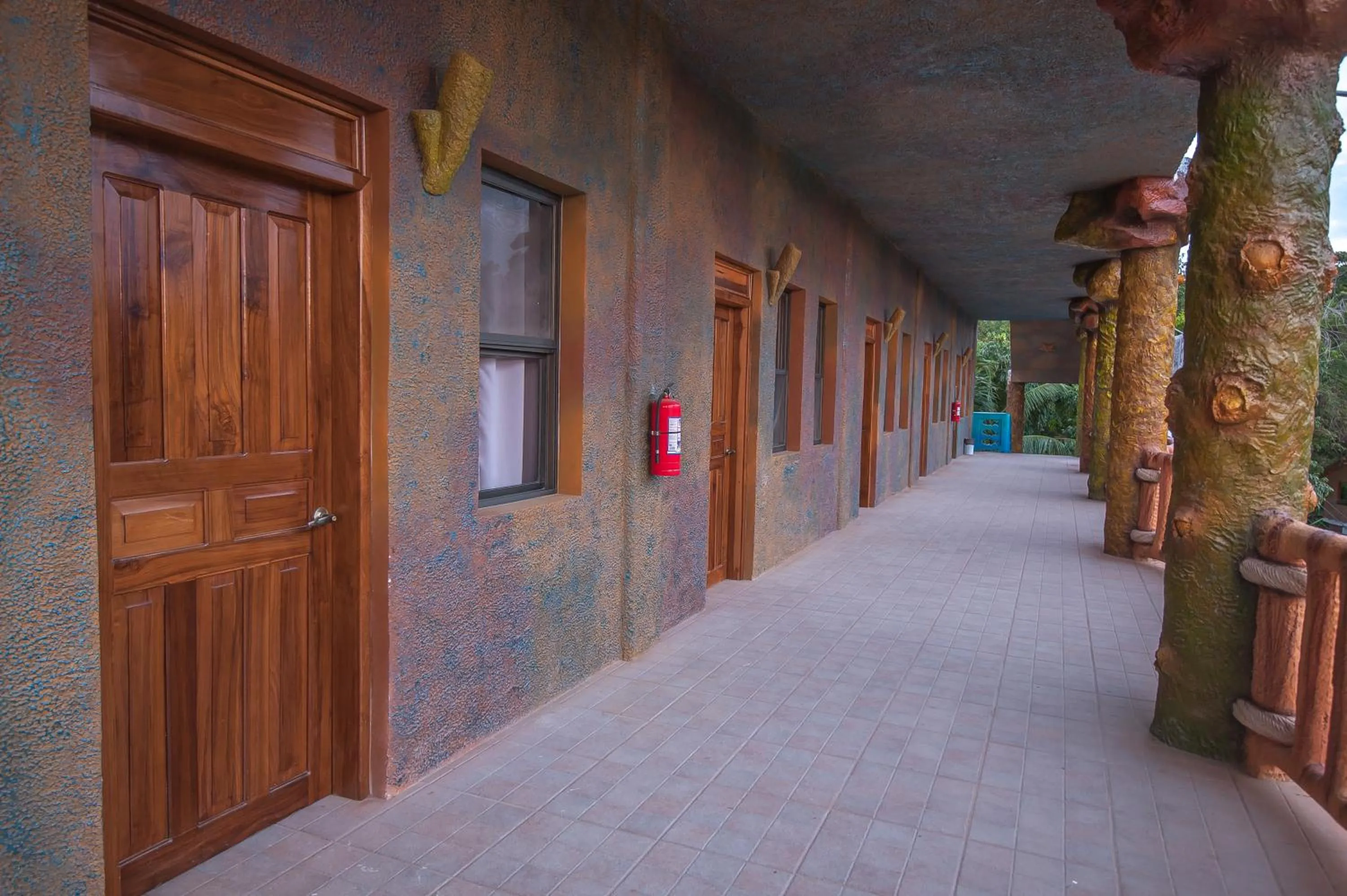 Decorative detail in Hotel Los Corales