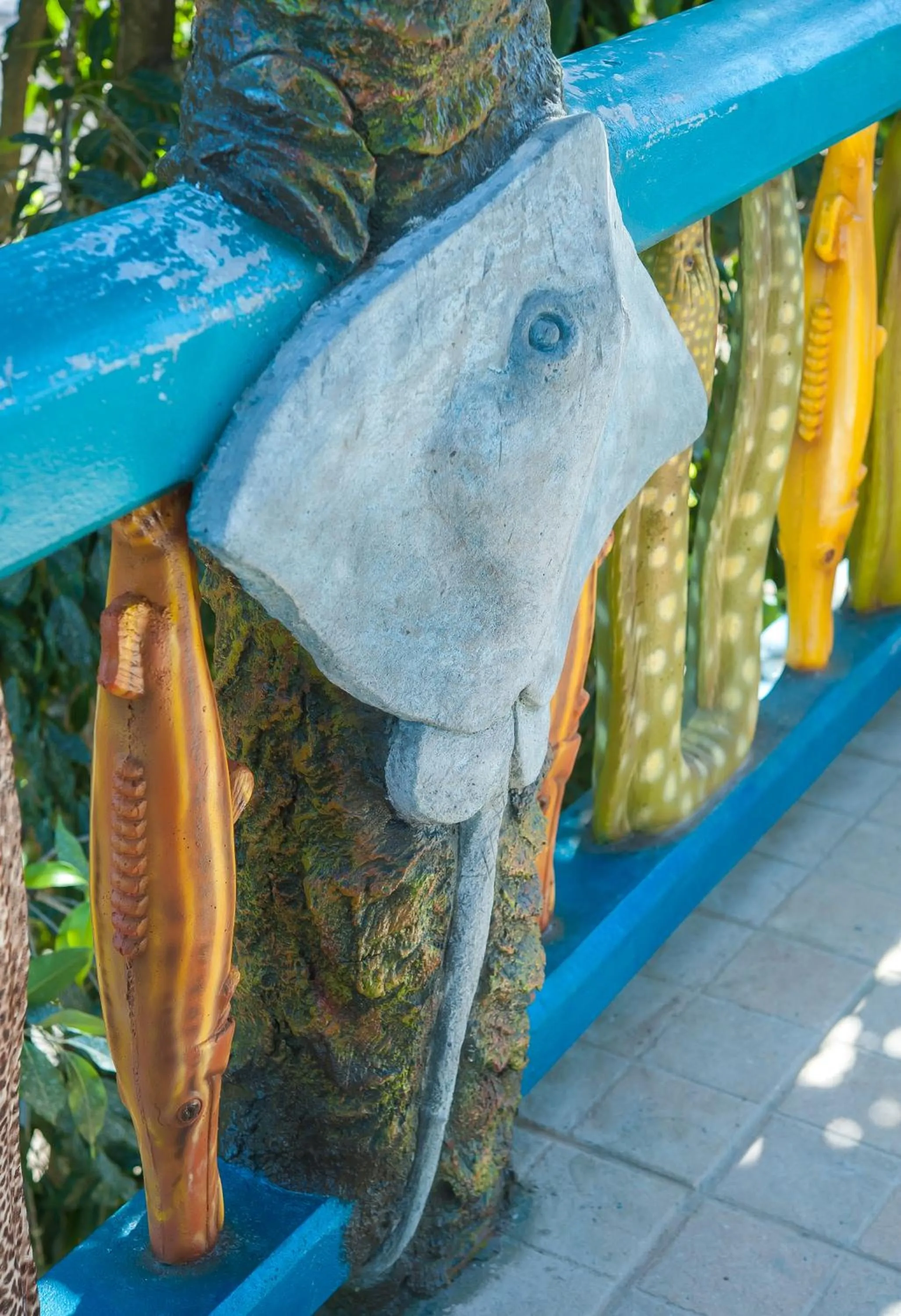 Decorative detail in Hotel Los Corales