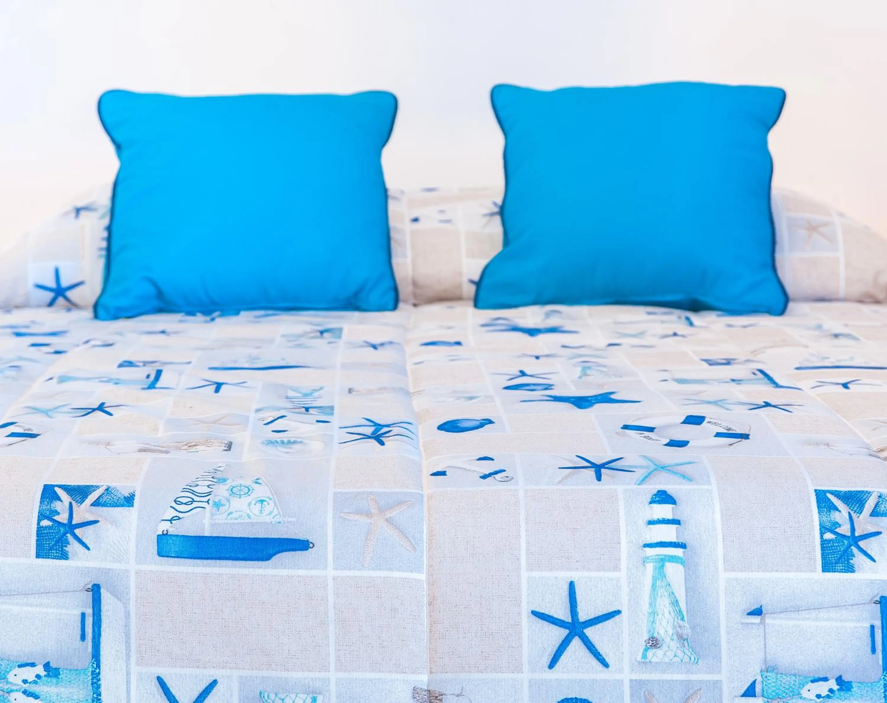 Decorative detail, Bed in Hotel Los Corales