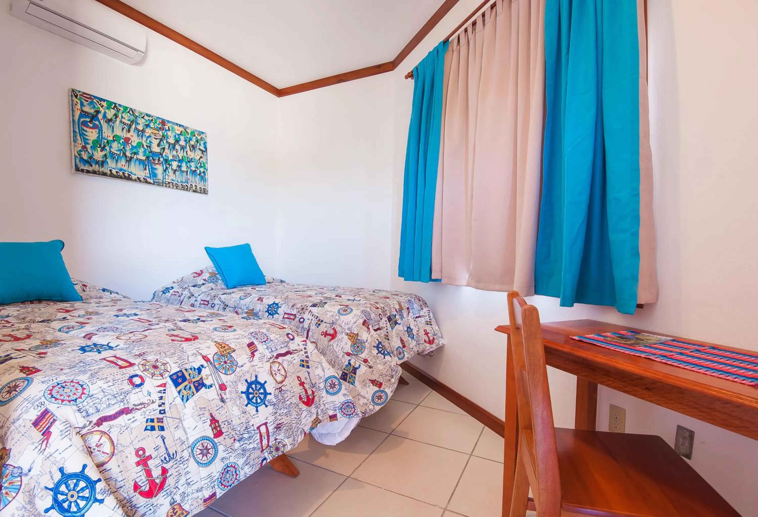 Bed in Hotel Los Corales