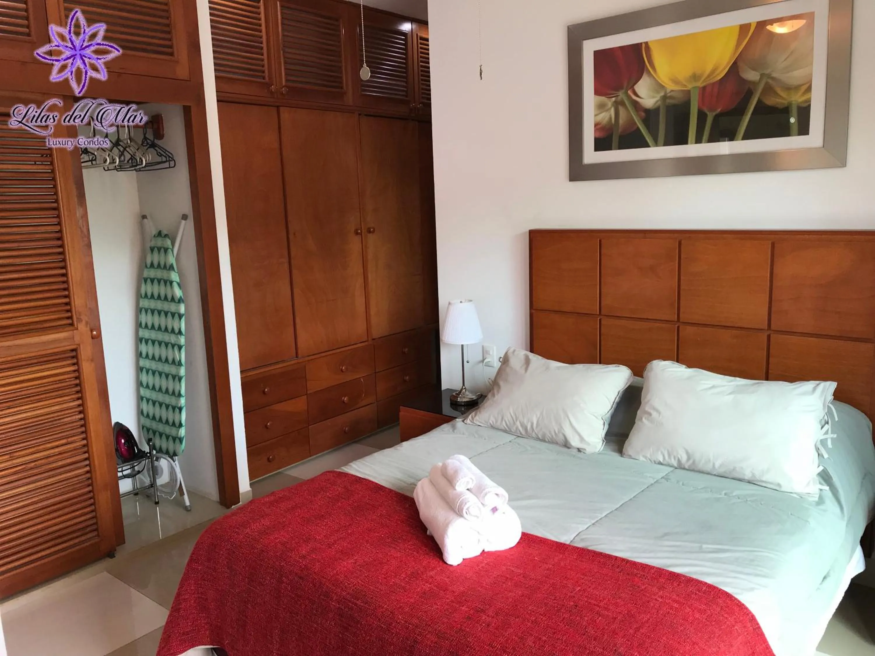 Bedroom, Bed in Lilas del Mar Apartments