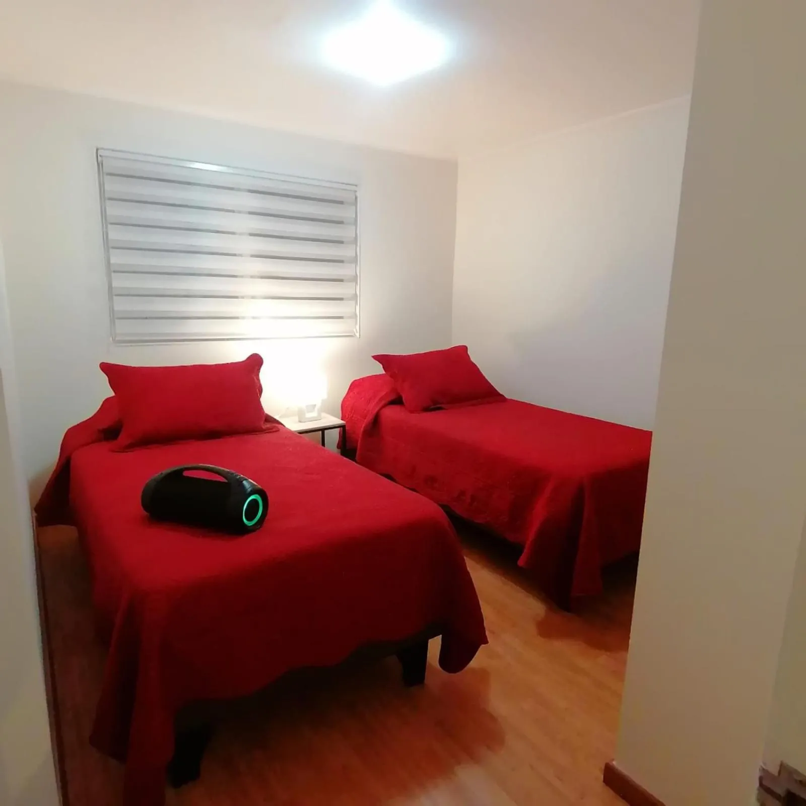 Bed in Hospedaje Valle Volcanes Apartamento