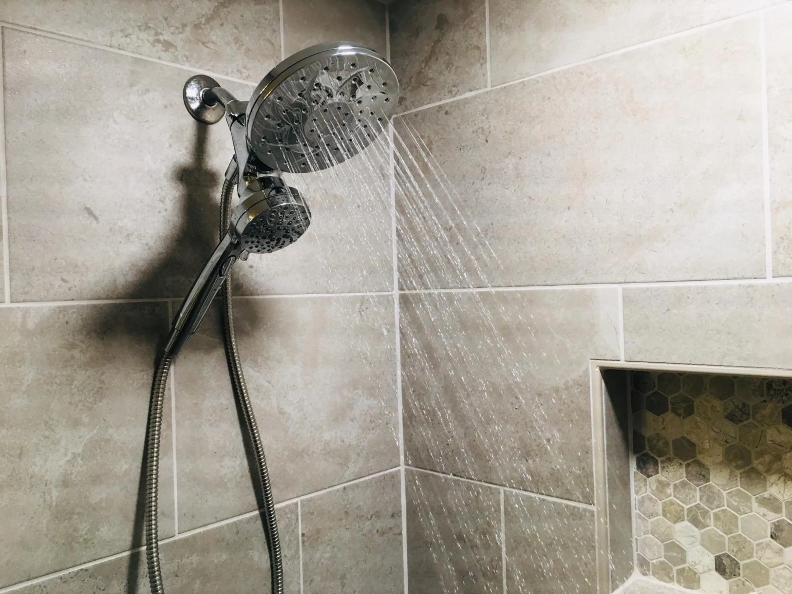 Shower in Priceless Black Hills View