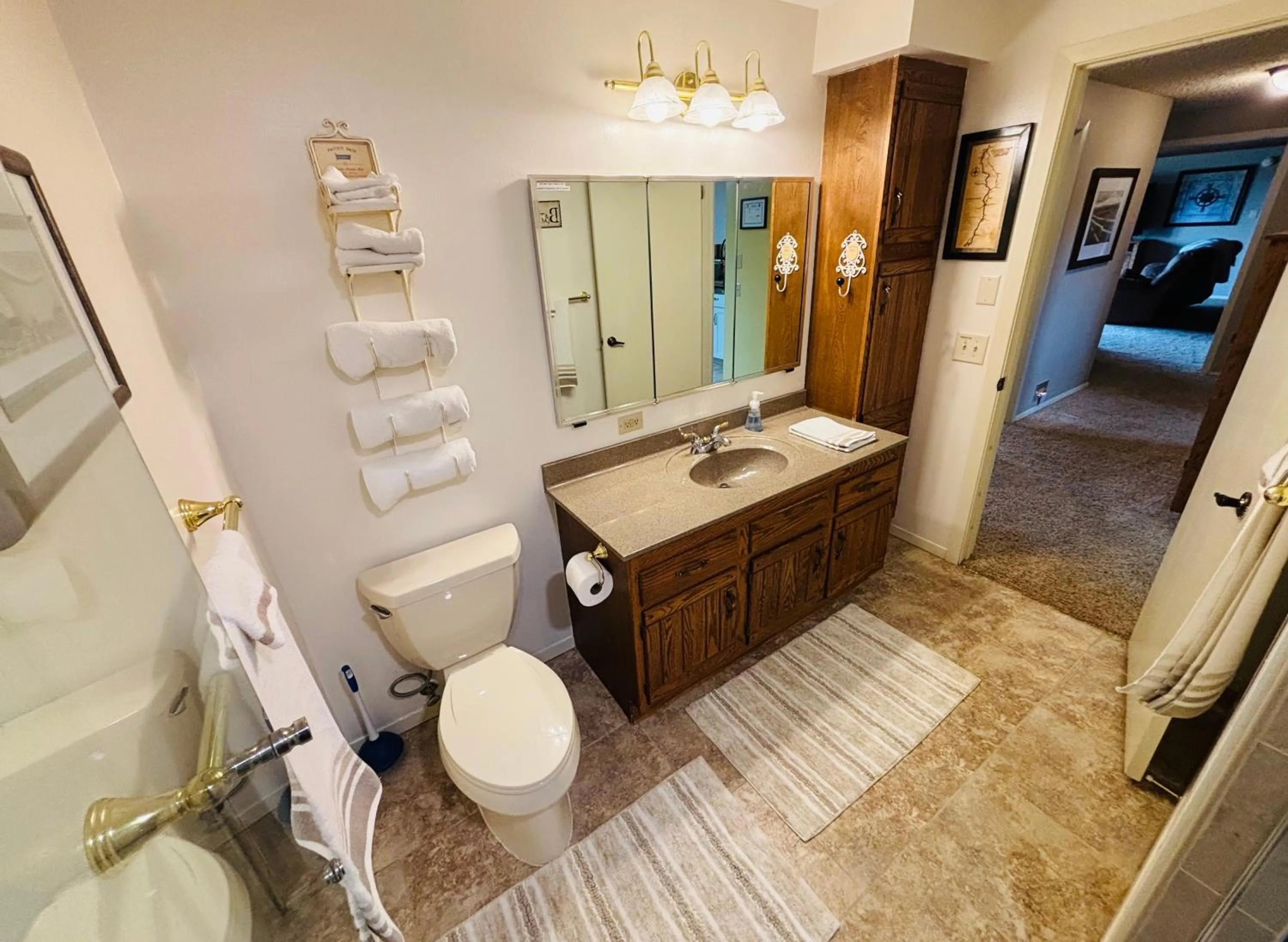 Toilet in Priceless Black Hills View