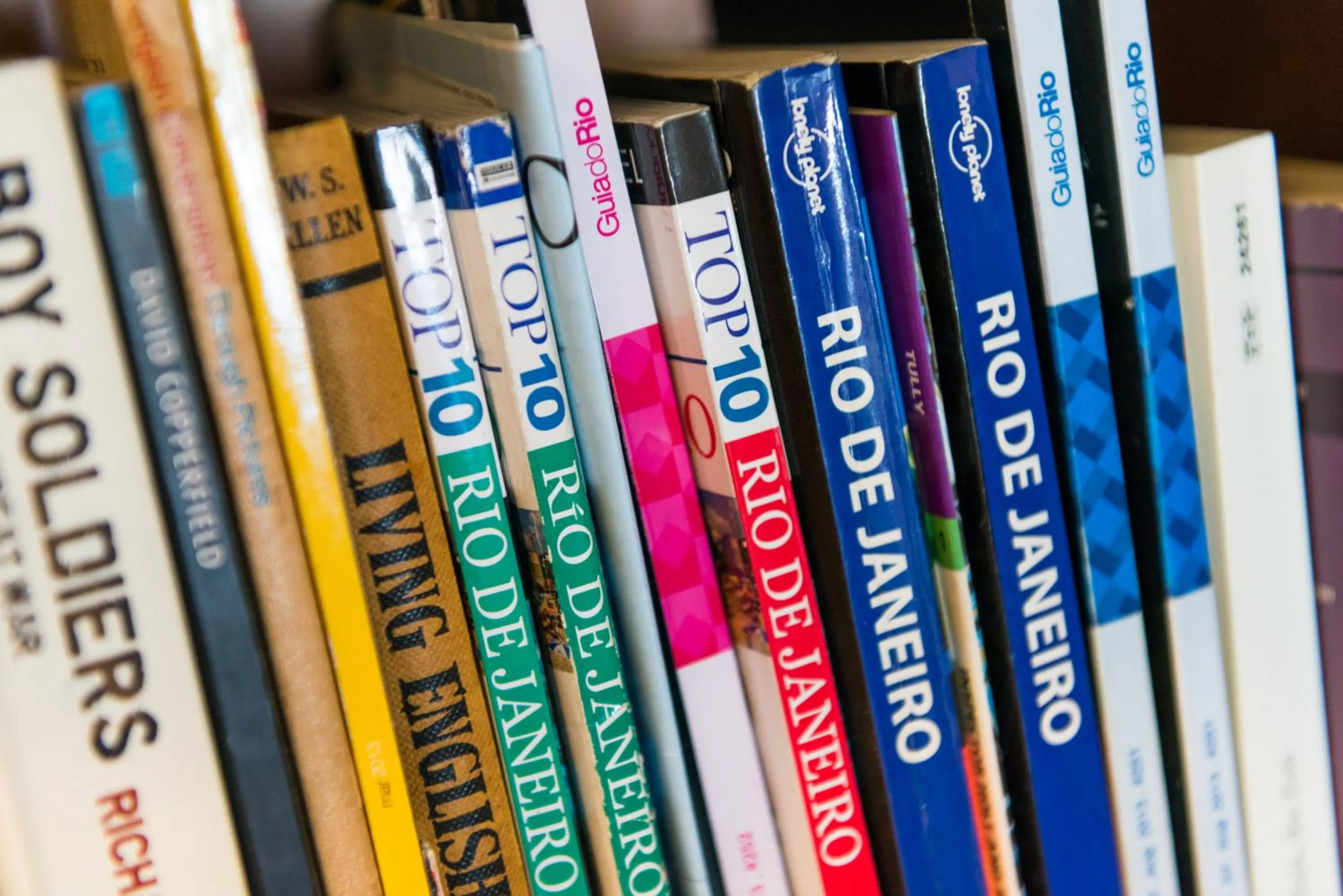 Library in The Coral Penthouse in Rio de Janeiro - 7 Bedrooms