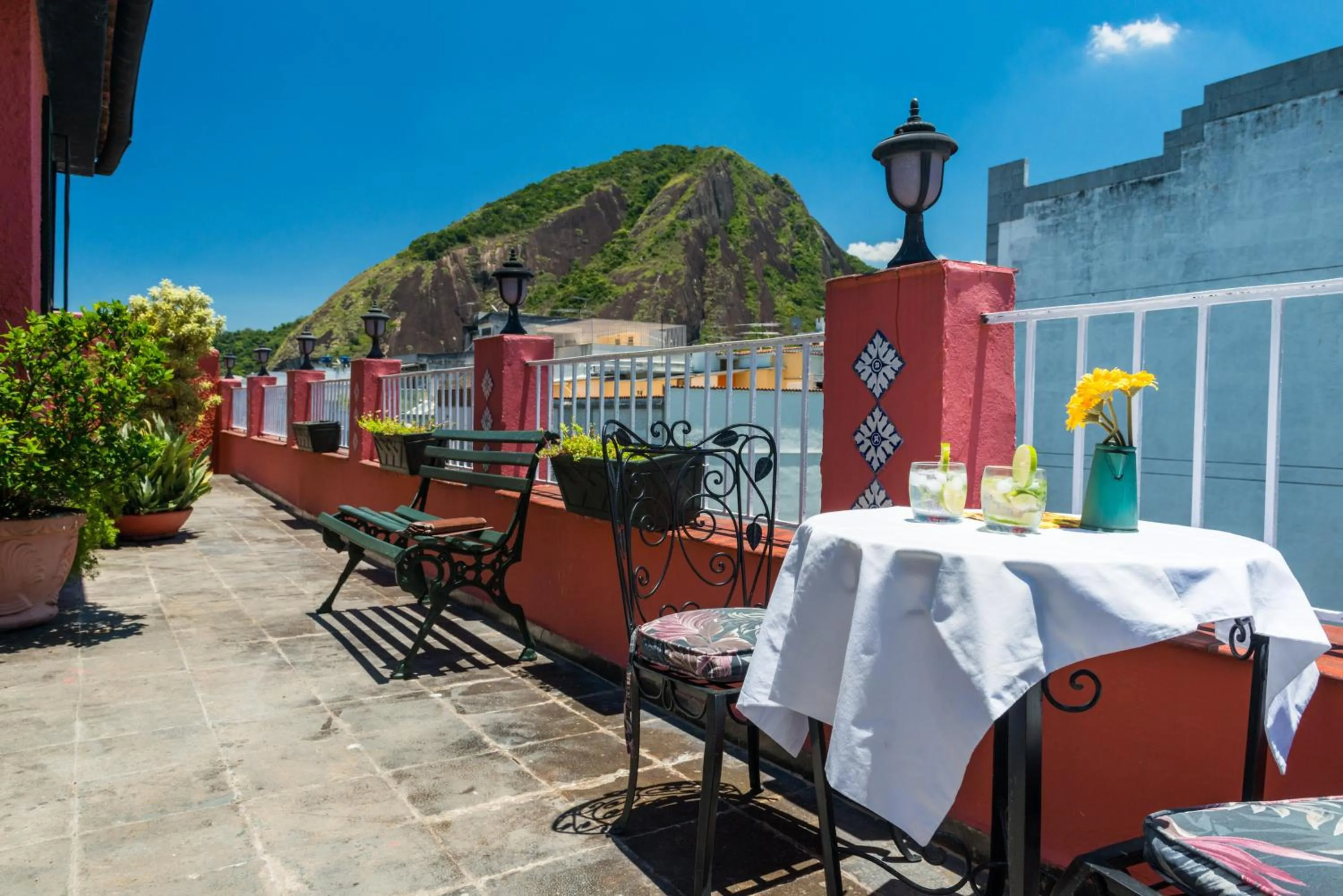 Patio in The Coral Penthouse in Rio de Janeiro - 7 Bedrooms