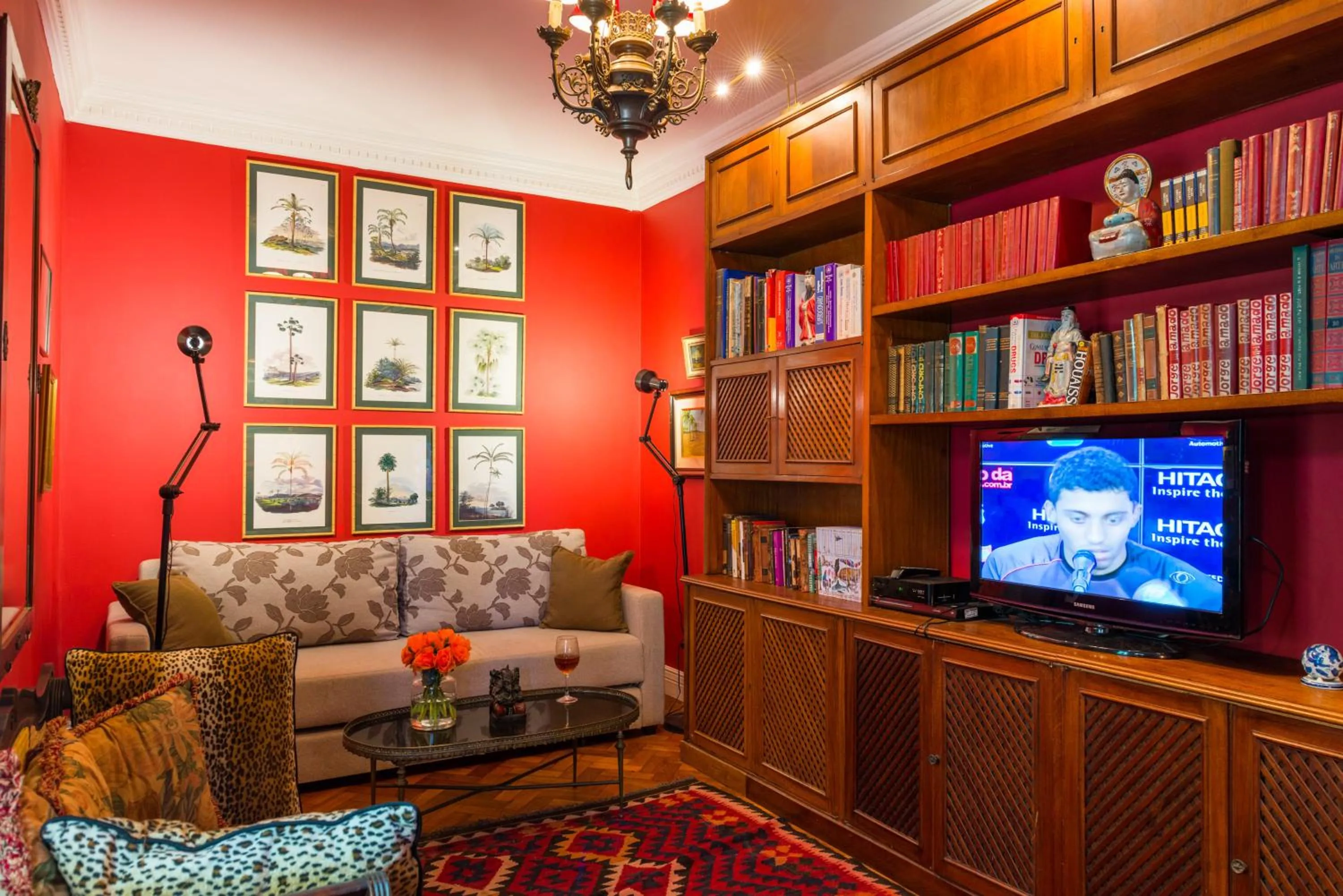 TV and multimedia in The Coral Penthouse in Rio de Janeiro - 7 Bedrooms