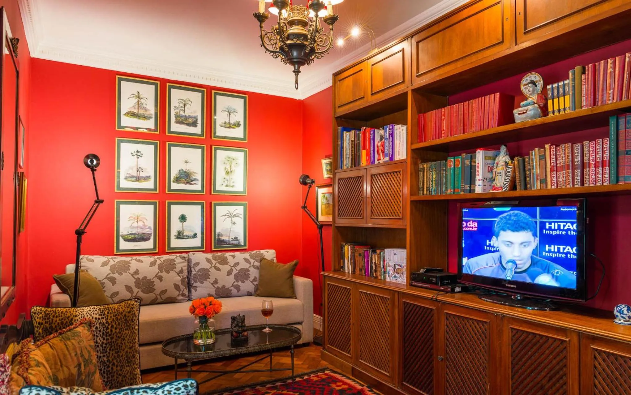 TV and multimedia in The Coral Penthouse in Rio de Janeiro - 7 Bedrooms