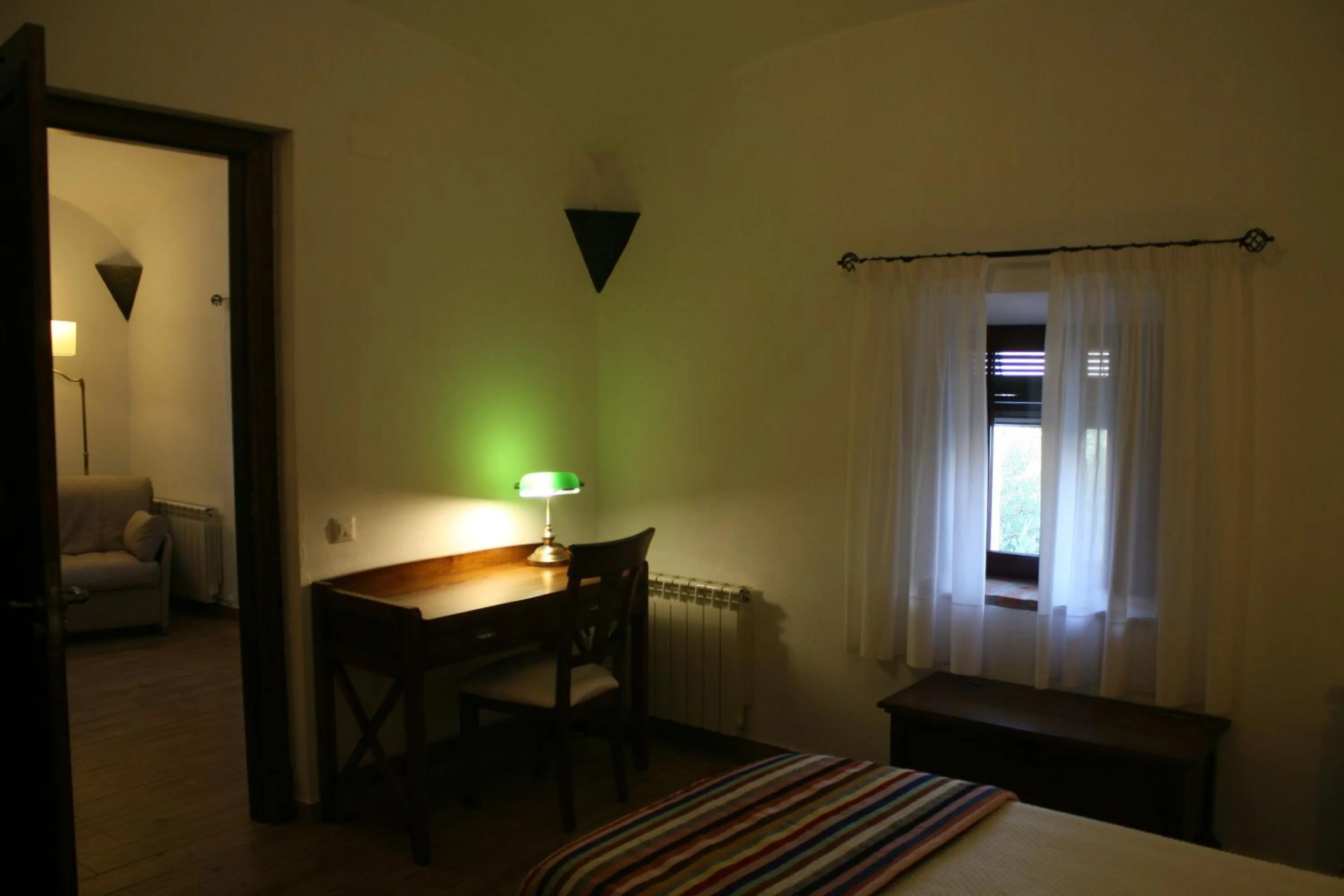 Bed in Hotel Rural Las Grullas