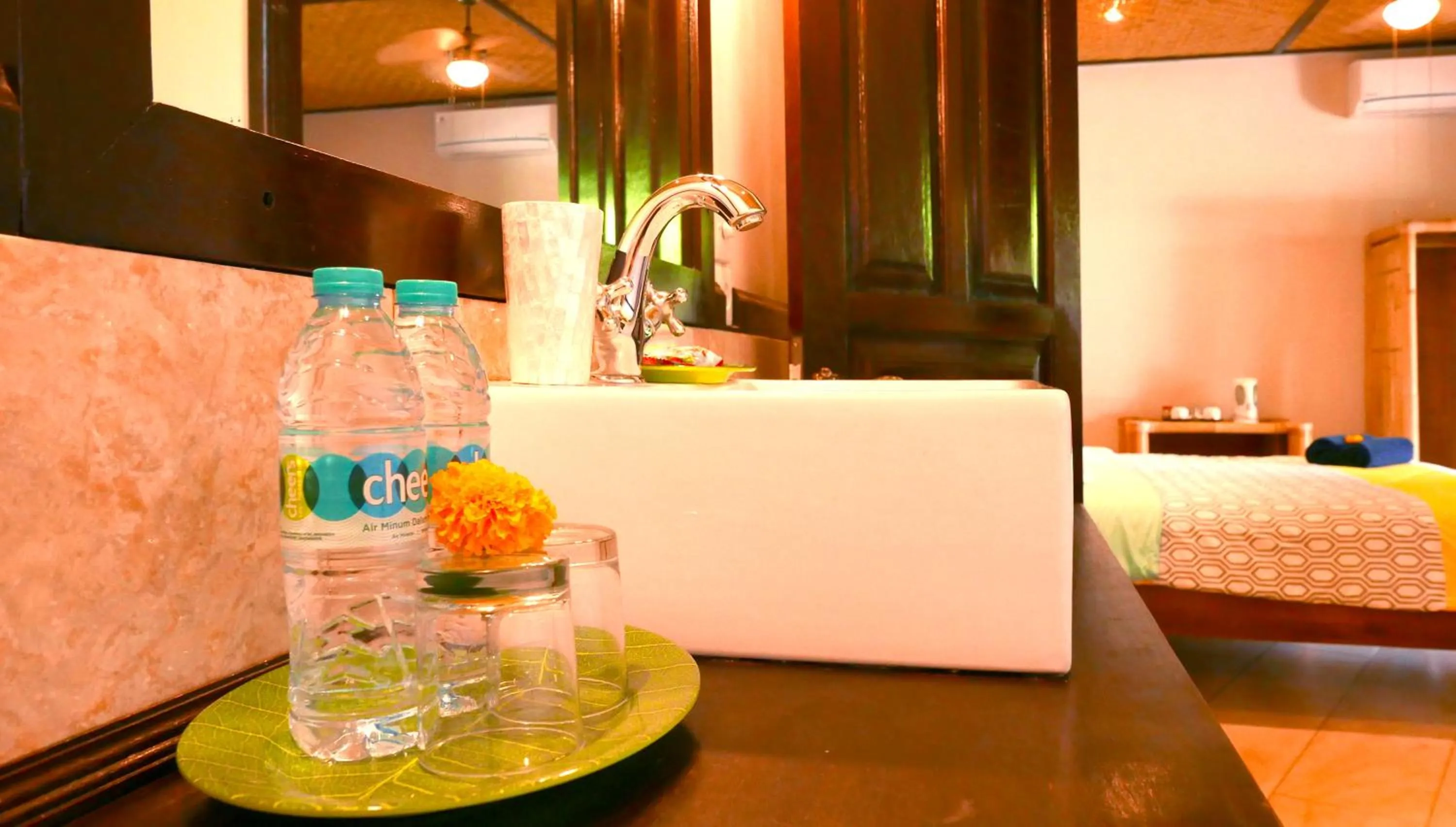 Bathroom, Bed in Istana Balian - Boutique Hotel Resort