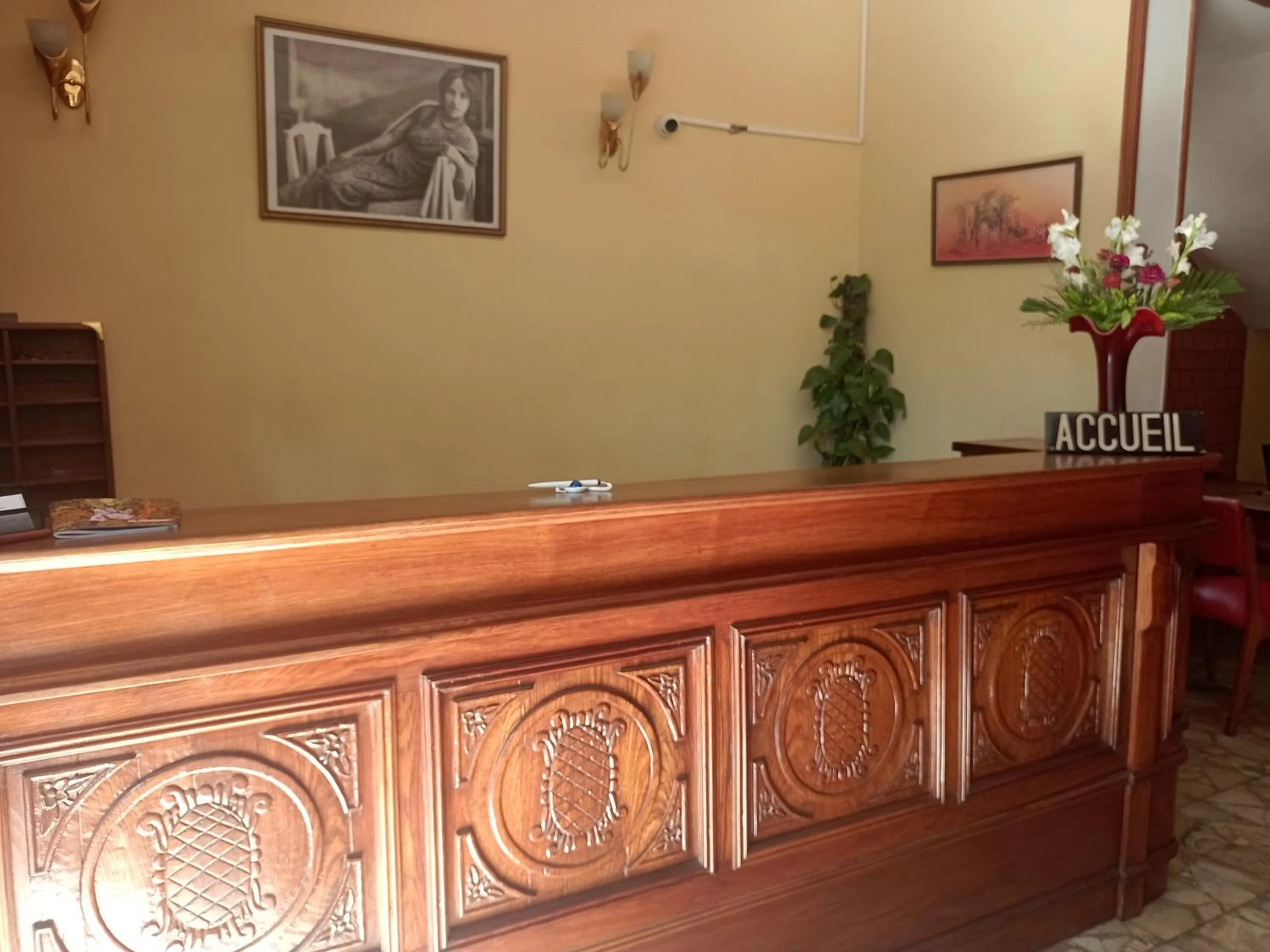 Lobby or reception in La Résidence d'Ankerana