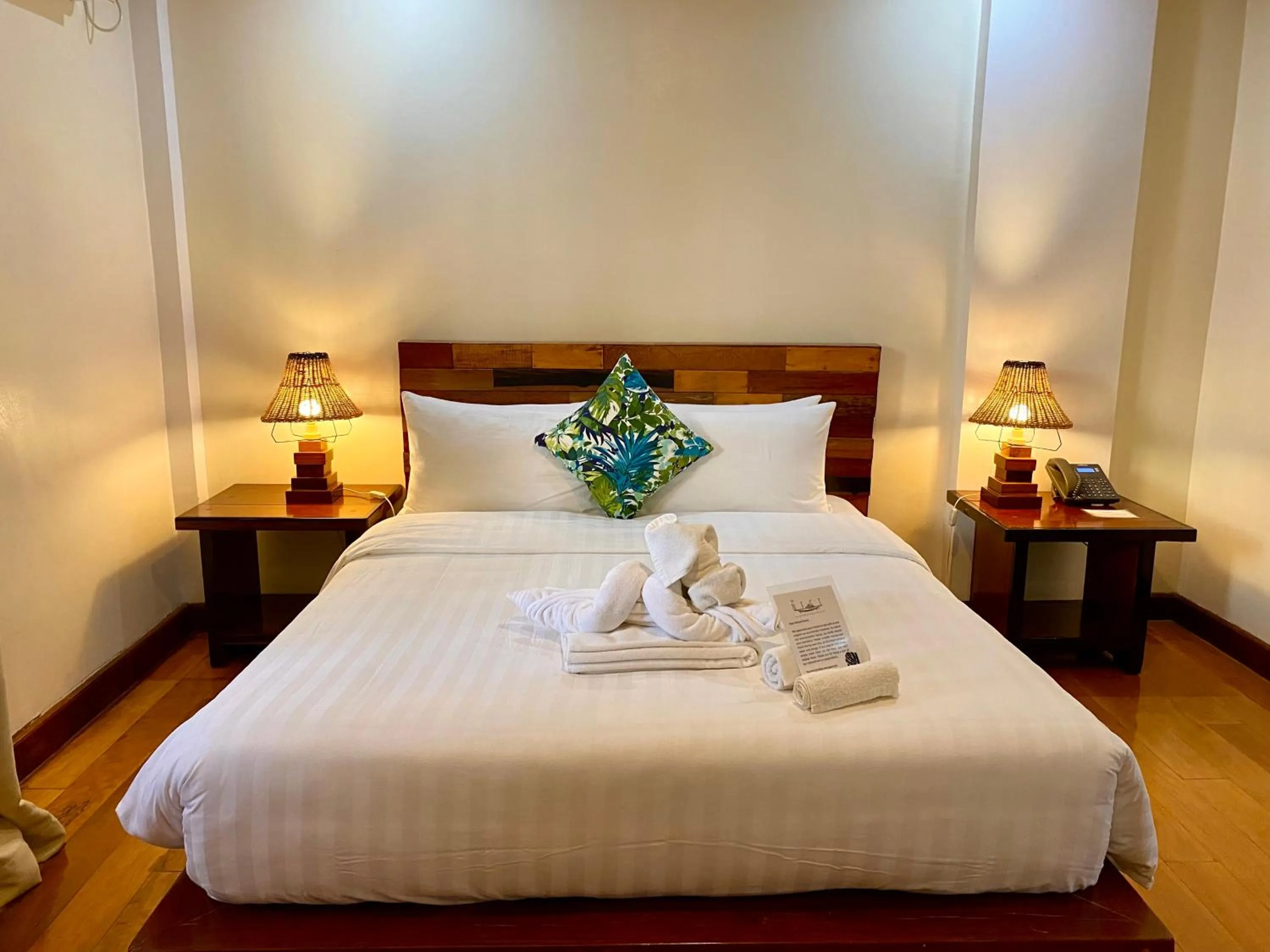 Bed in The Nest El Nido Beach Resort