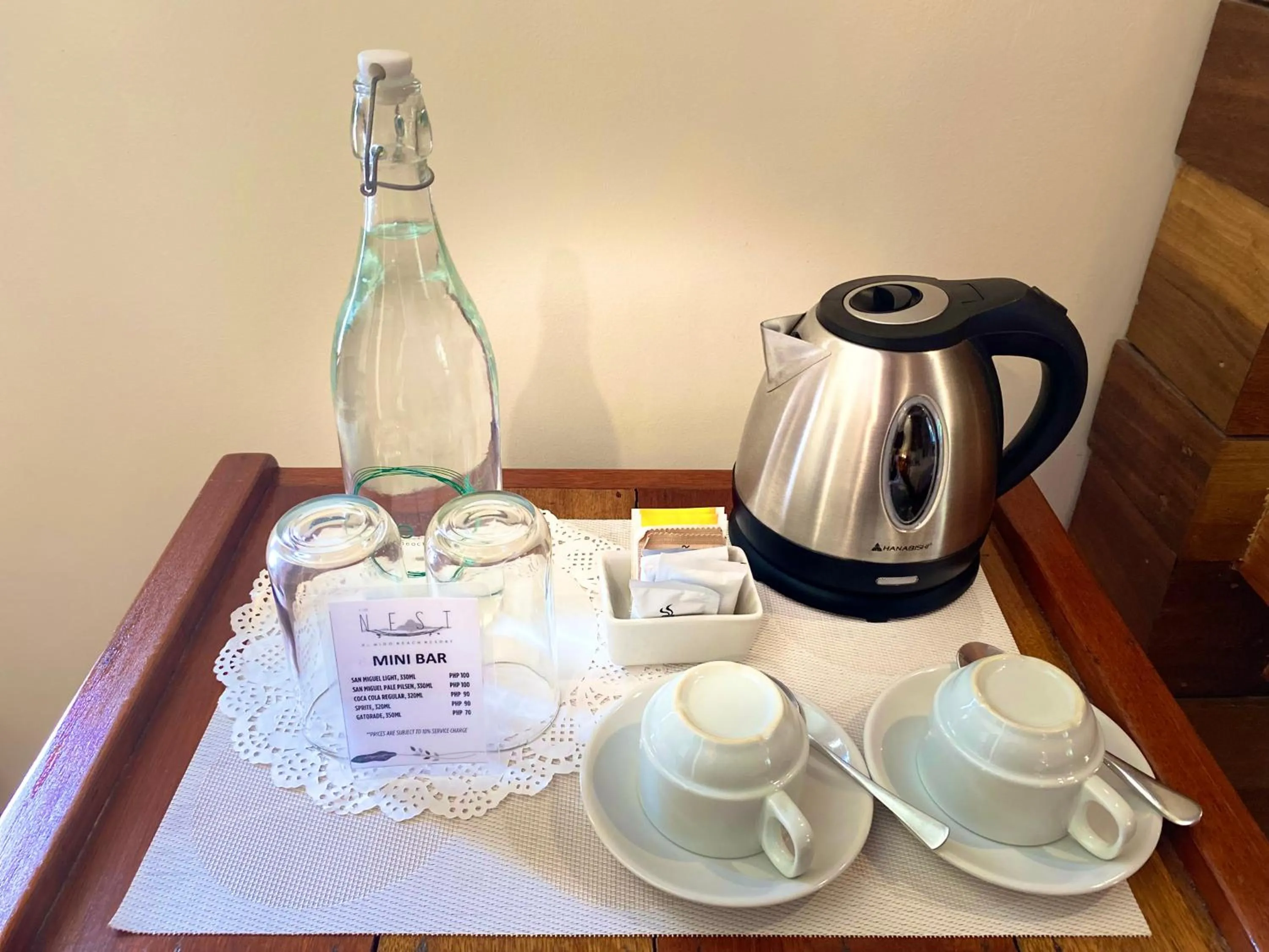 Coffee/tea facilities in The Nest El Nido Beach Resort