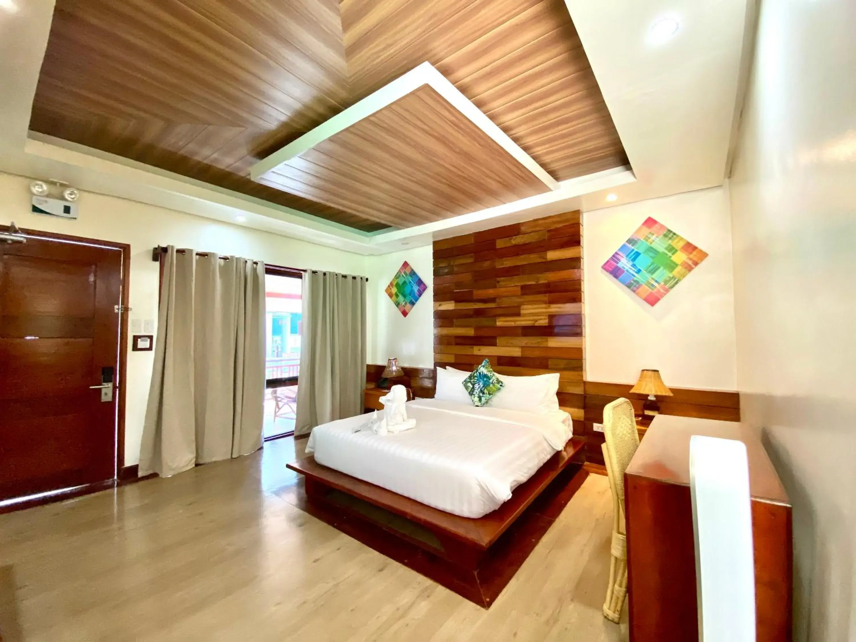 Bed in The Nest El Nido Beach Resort Bed in The Nest El Nido Beach Resort