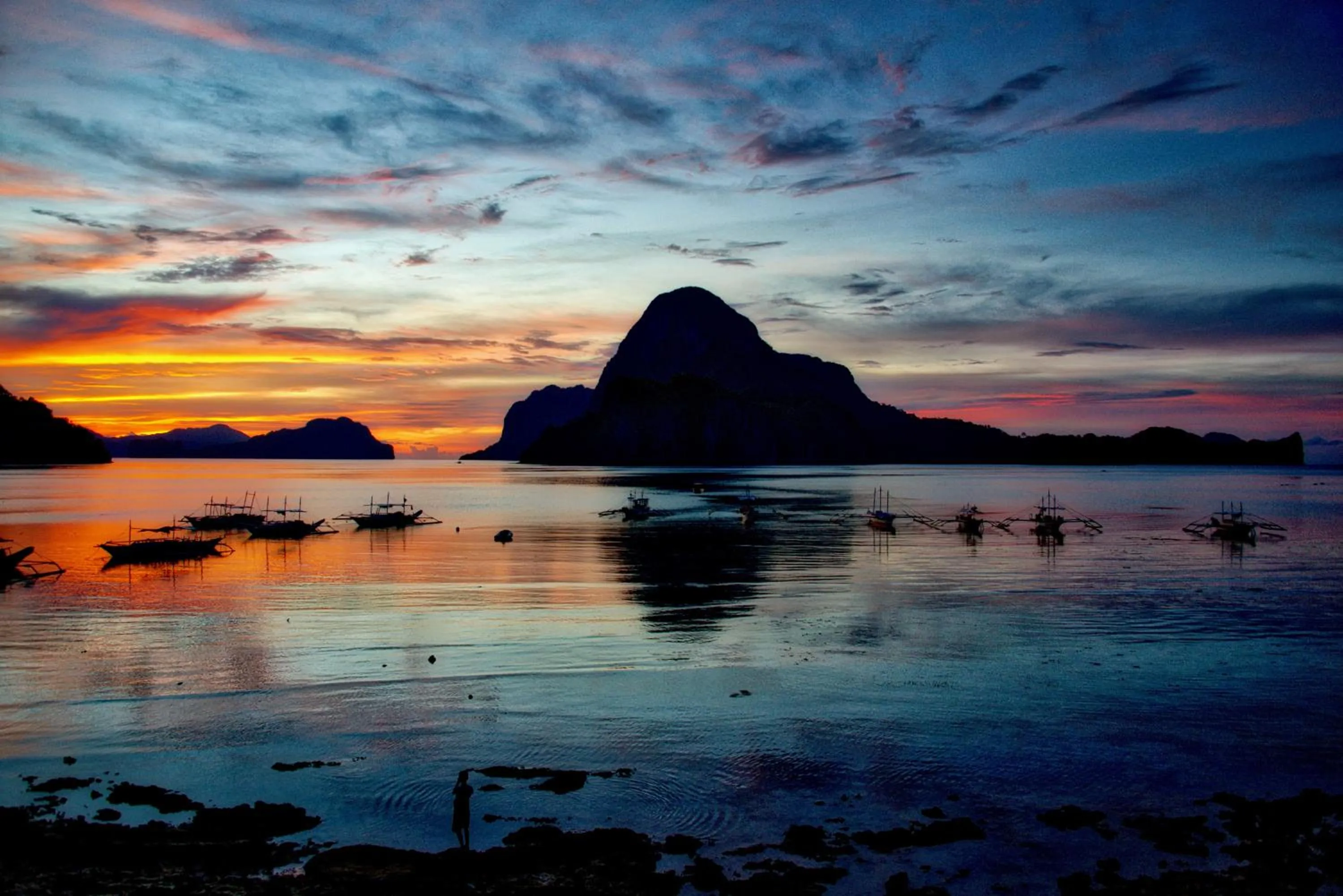 Mountain view in The Nest El Nido Beach Resort