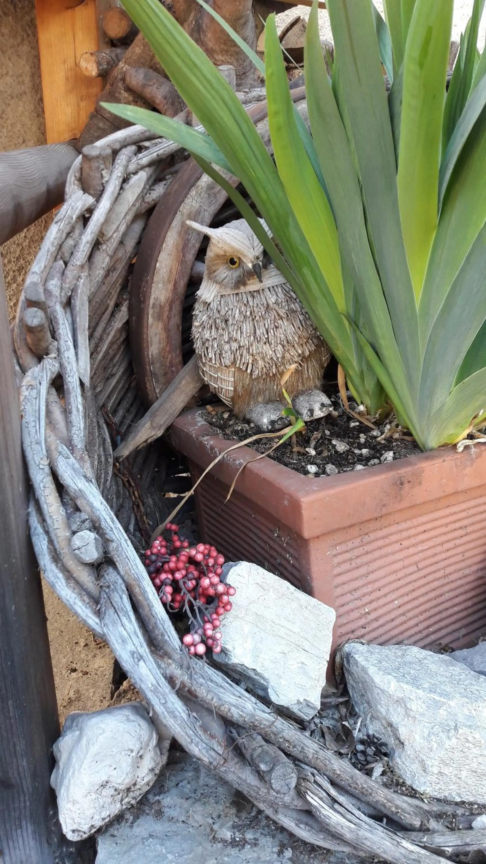 Decorative detail in Cianbolpin Guesthouse