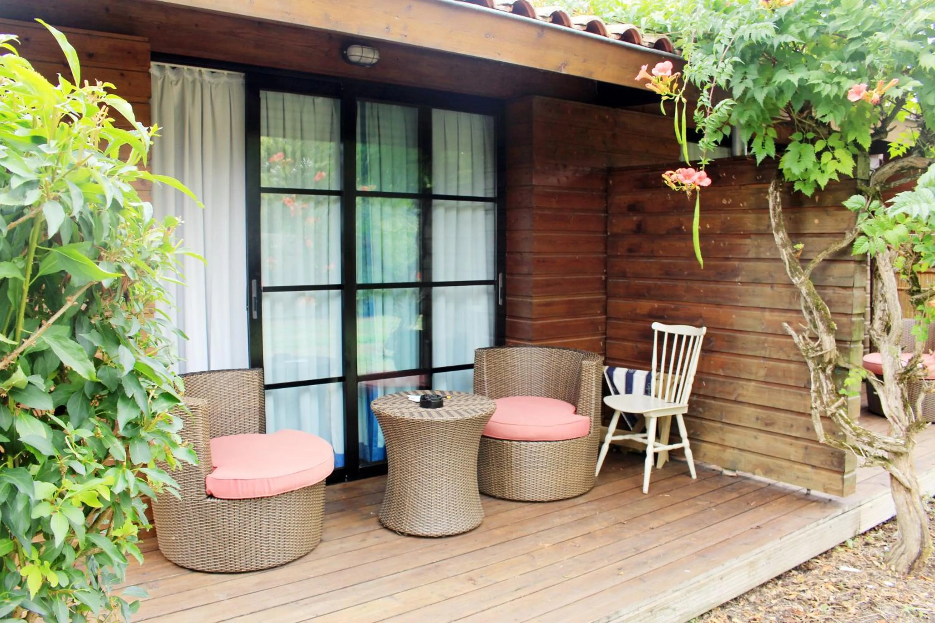Balcony/Terrace in Le Vieux Logis de Clam
