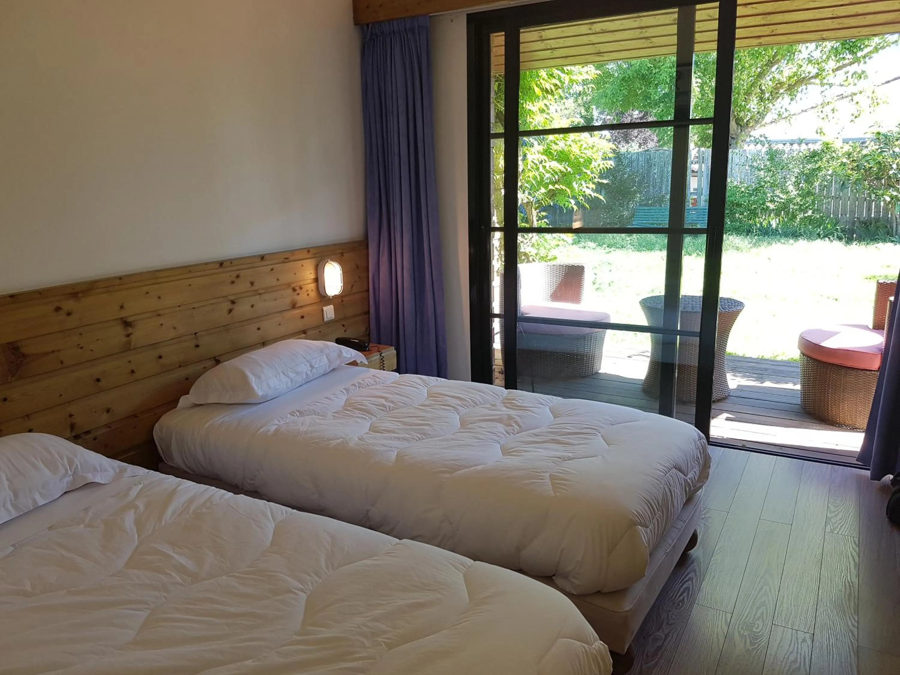 Bed in Le Vieux Logis de Clam