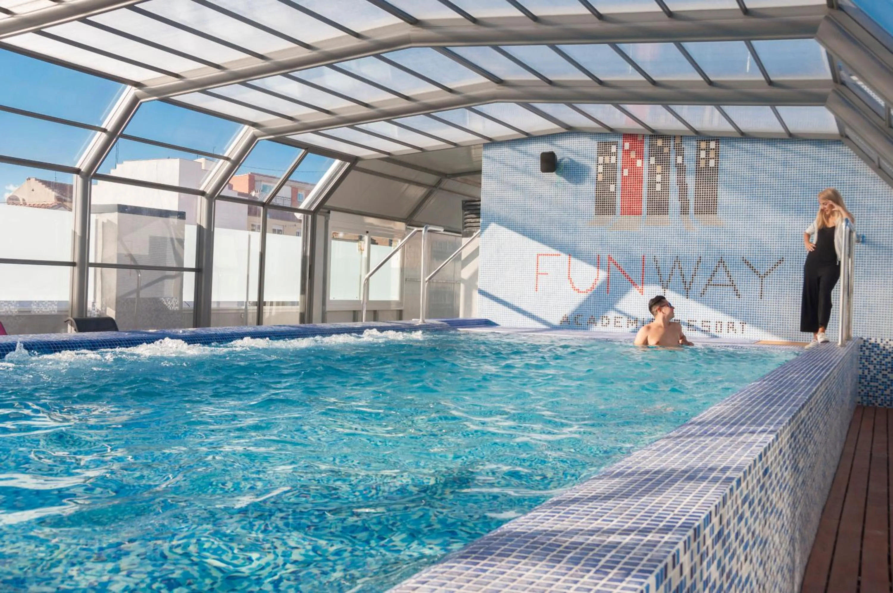 Swimming pool in Funway Academic Resort