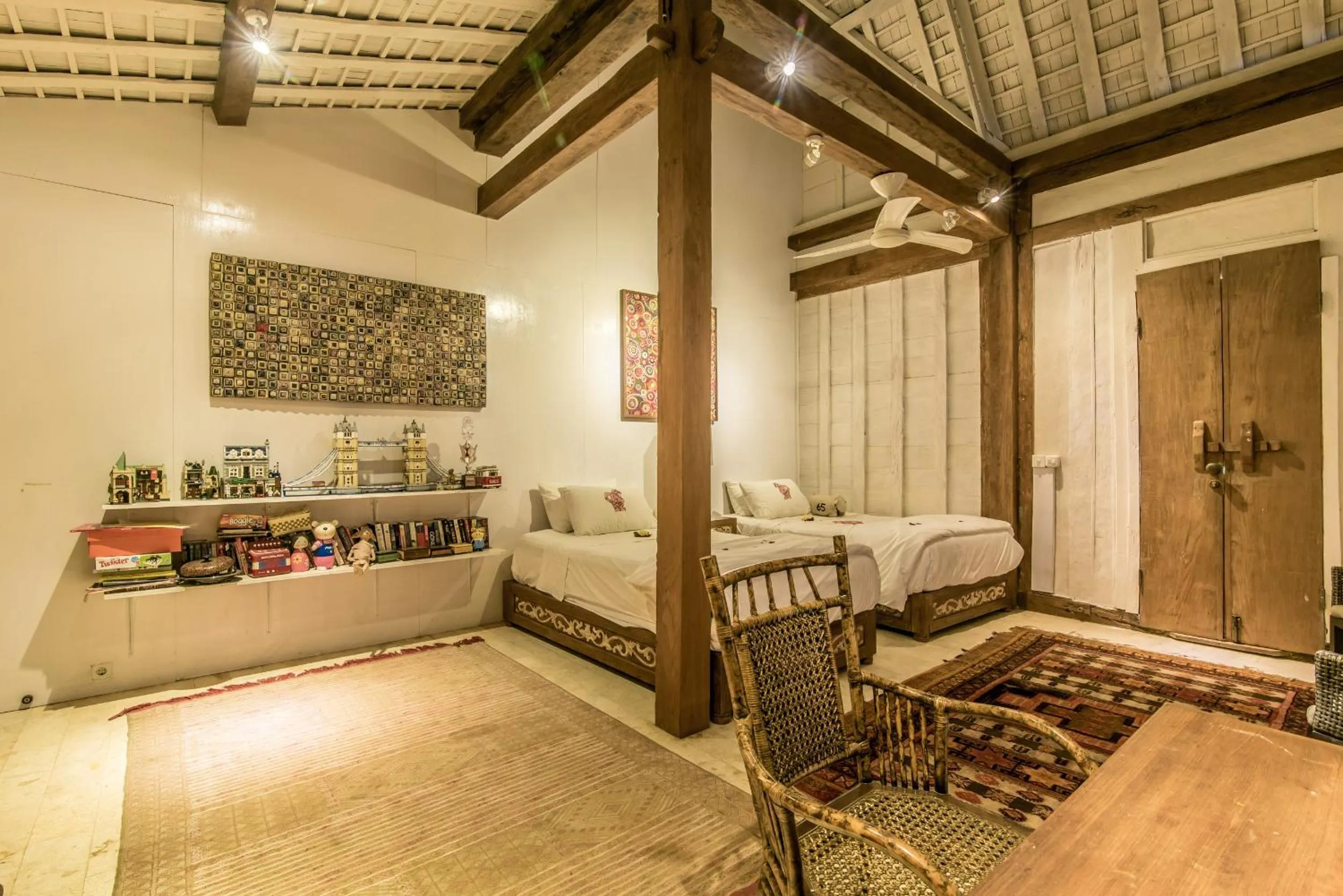 Bedroom in Wayang Retreat