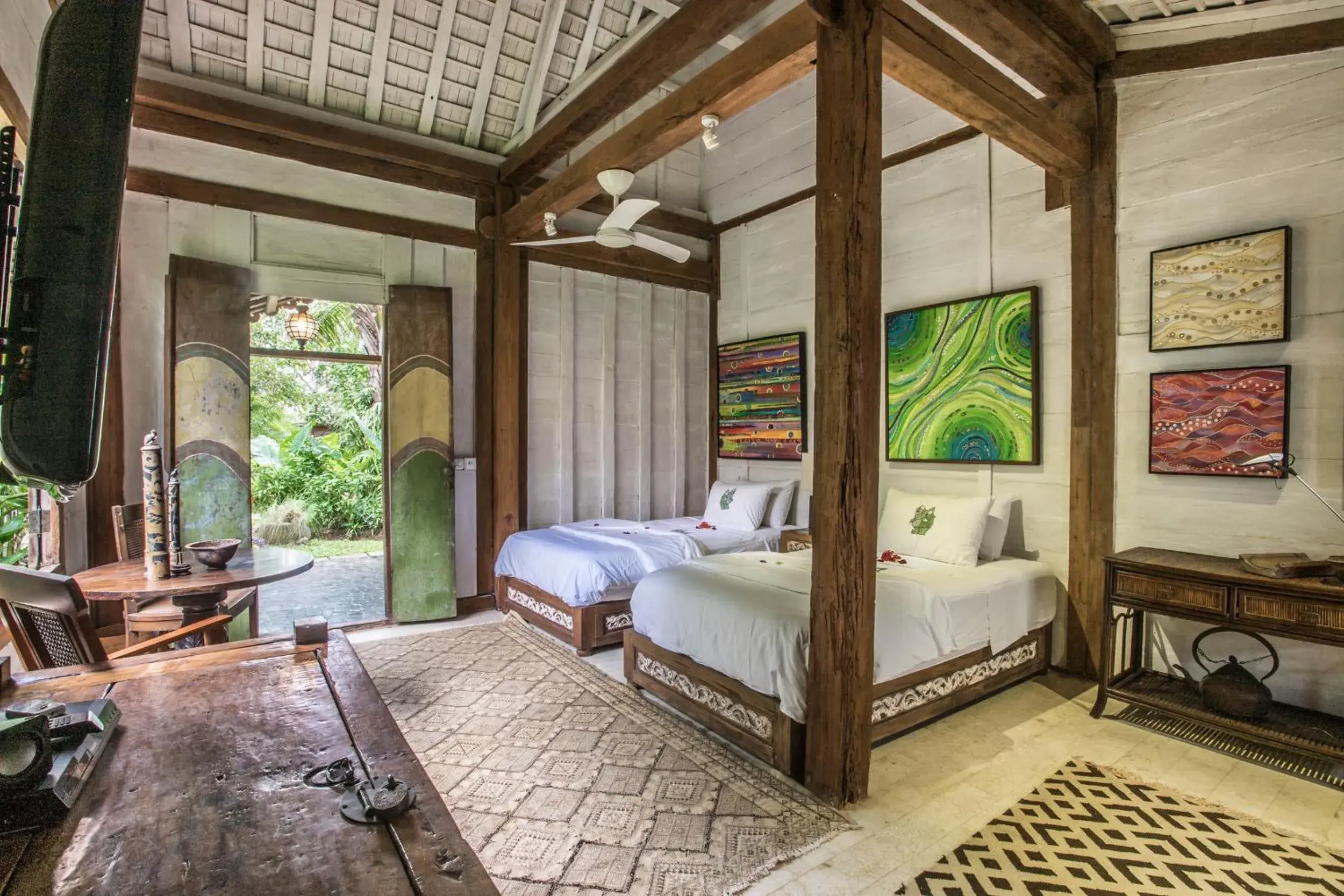 Deluxe Double or Twin Room in Wayang Retreat Deluxe Double or Twin Room in Wayang Retreat