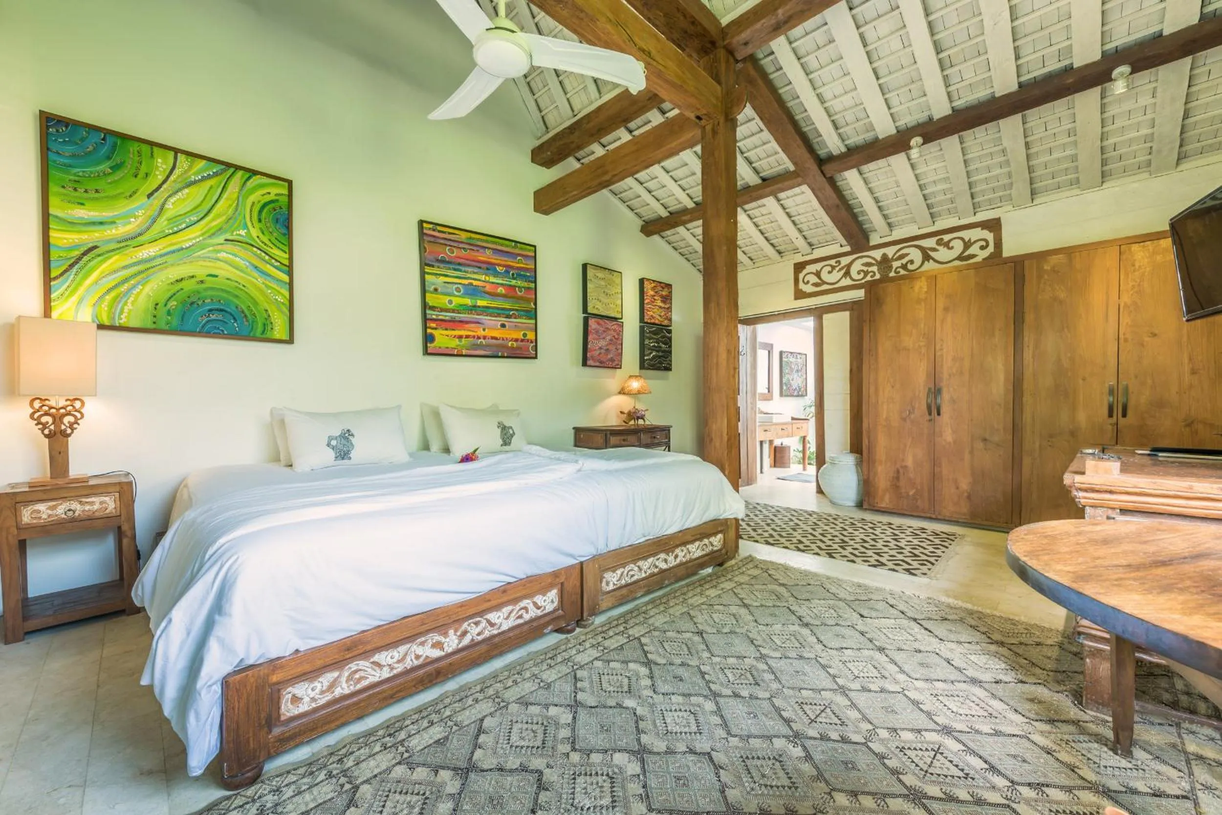 Bedroom, Bed in Wayang Retreat