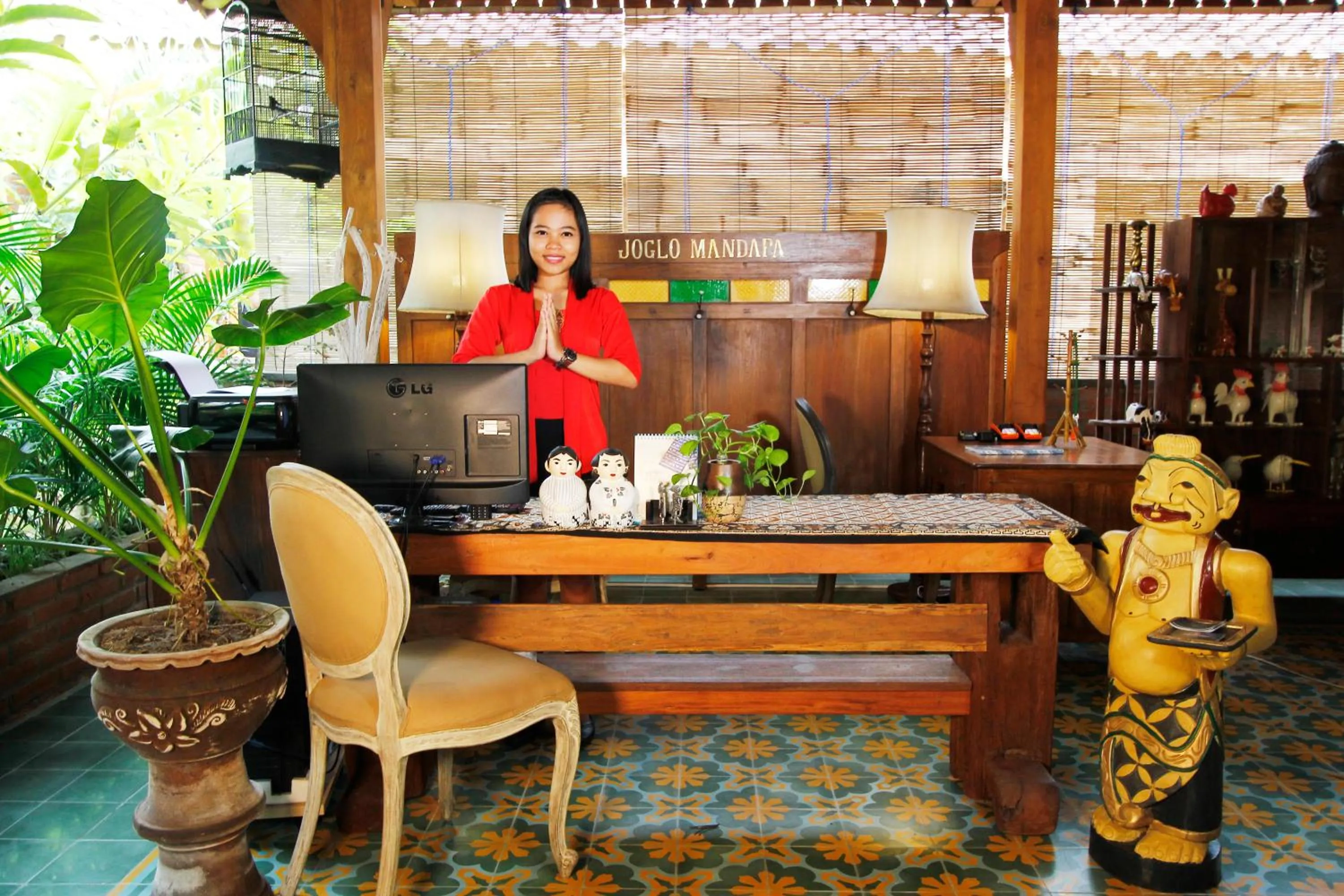 Staff in Joglo Mandapa Boutique Hotel