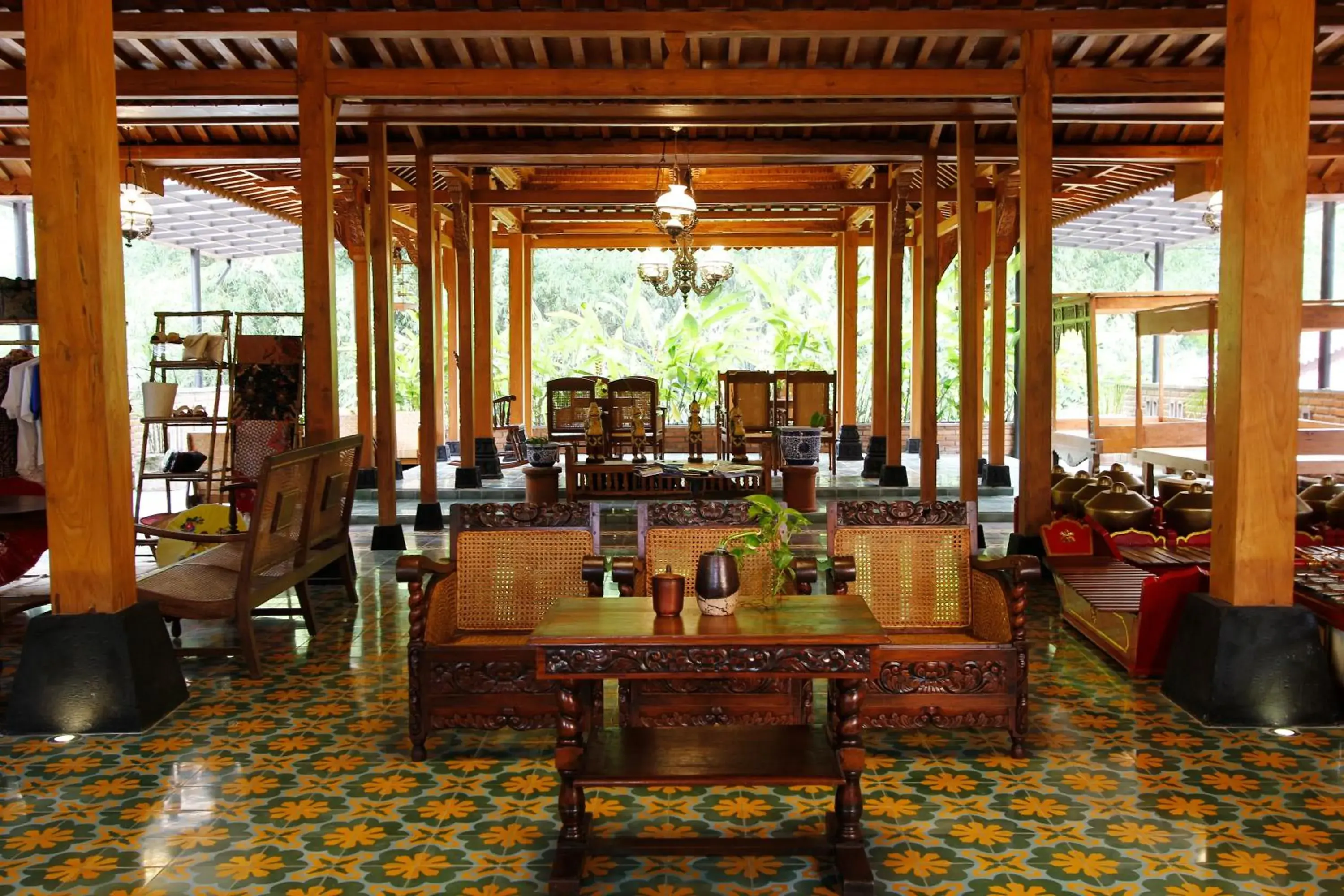 Lobby or reception in Joglo Mandapa Boutique Hotel Lobby or reception in Joglo Mandapa Boutique Hotel