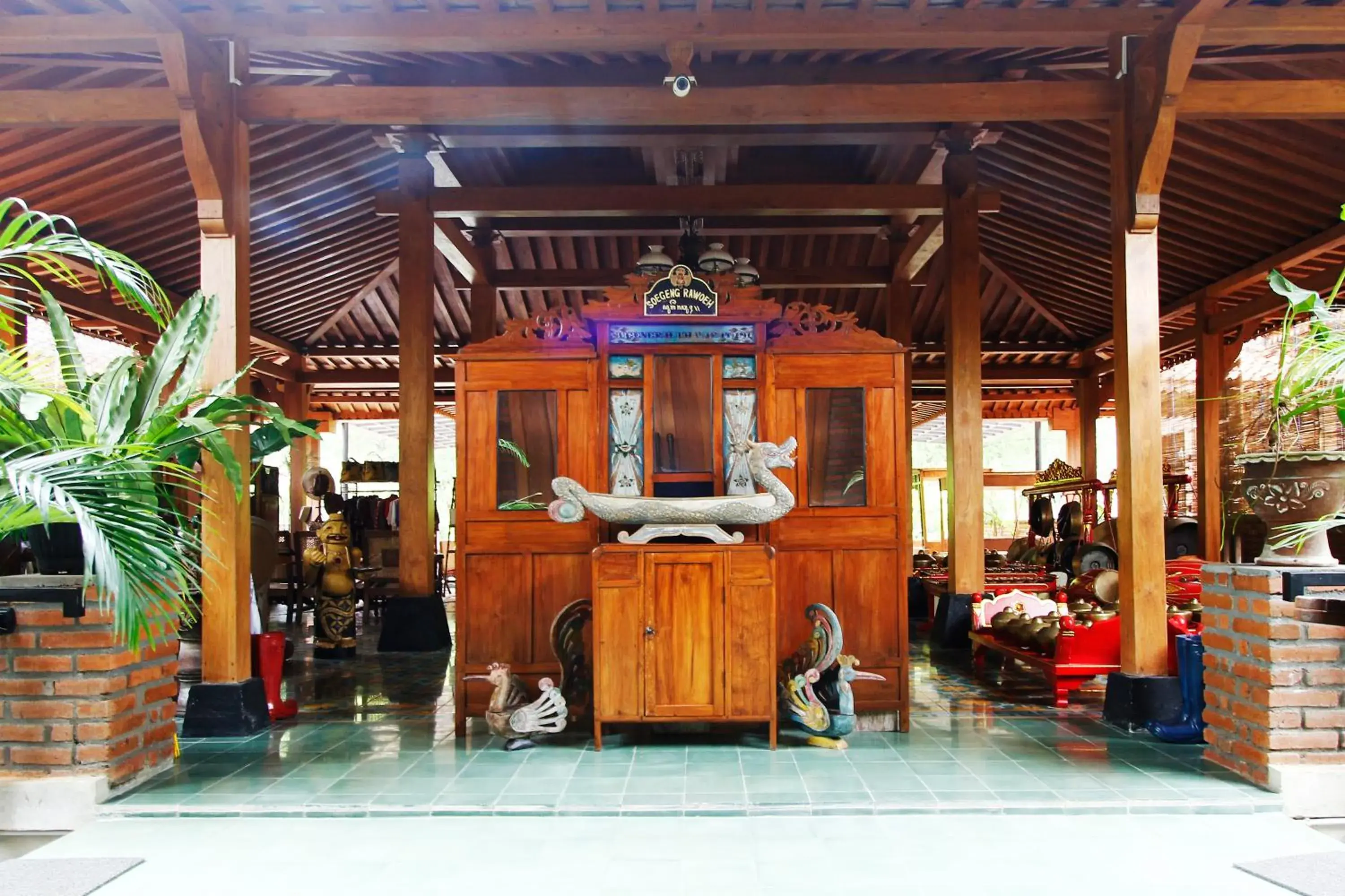 Lobby or reception in Joglo Mandapa Boutique Hotel Lobby or reception in Joglo Mandapa Boutique Hotel