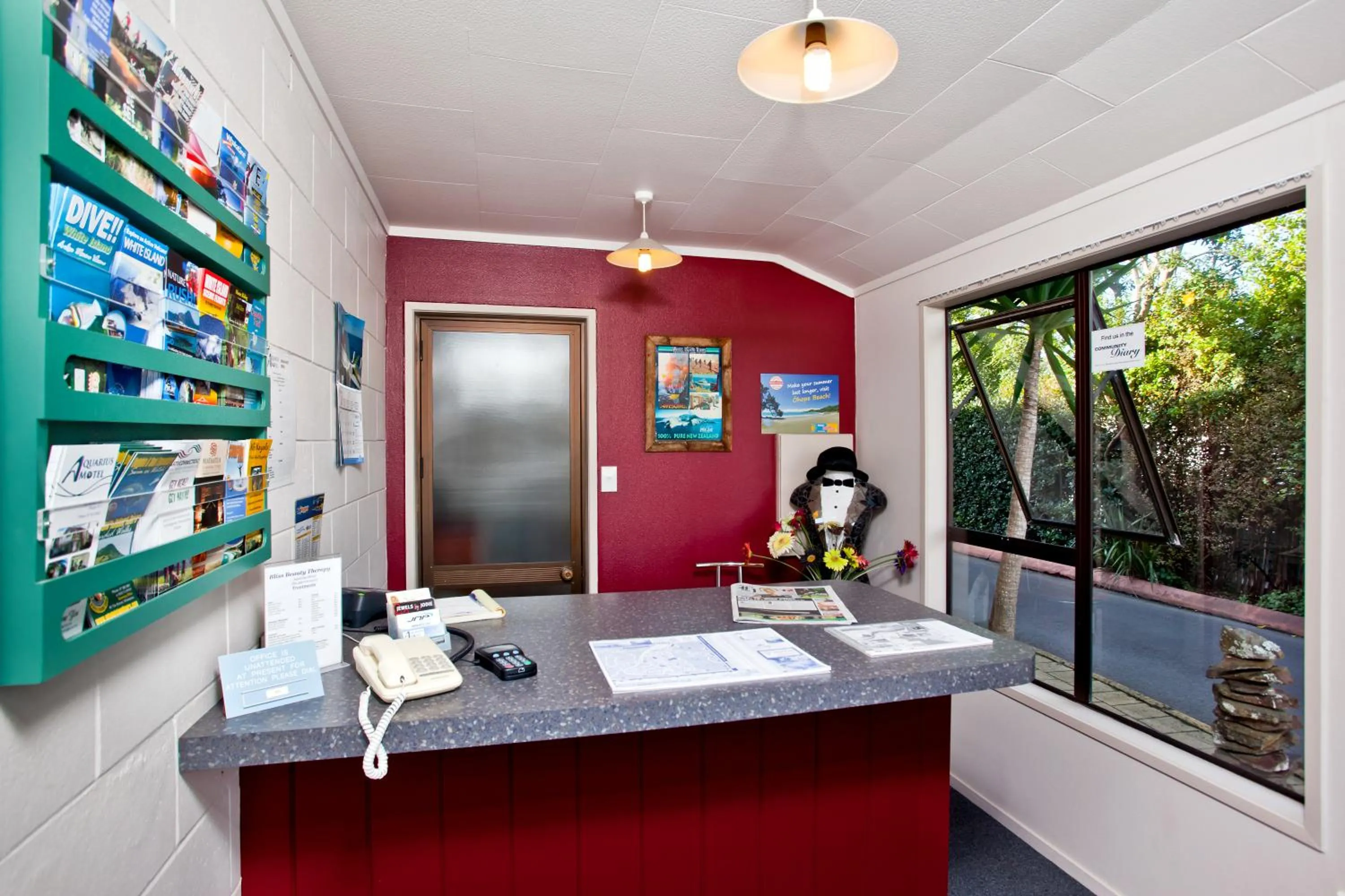 Lobby or reception in Aquarius Motel